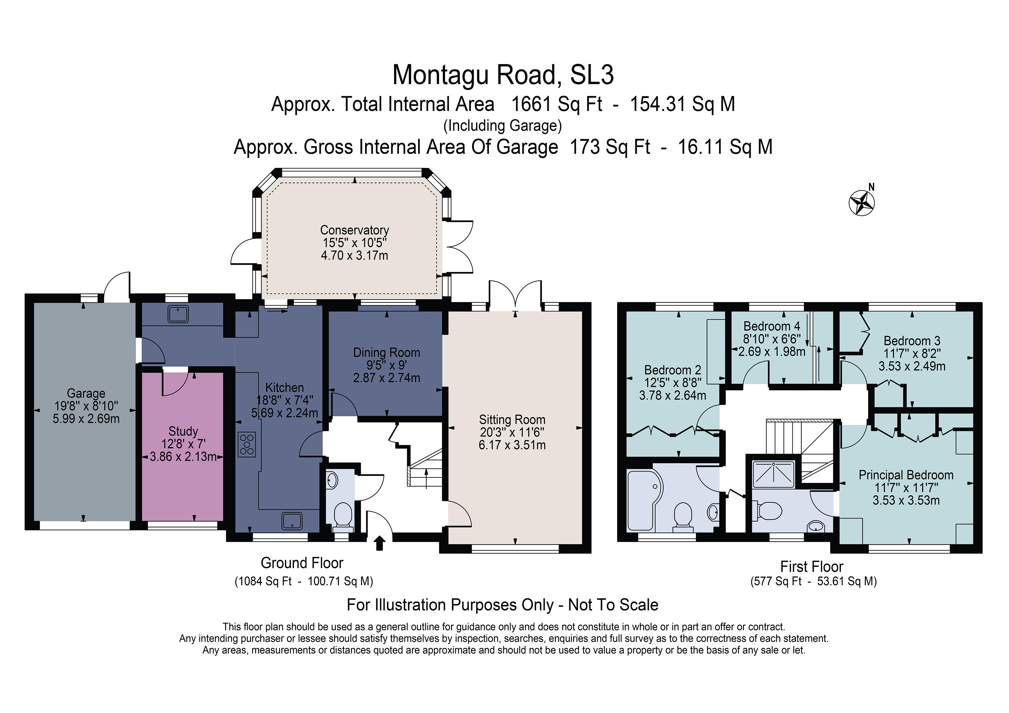 87, Montagu Road, Slough floorplan
