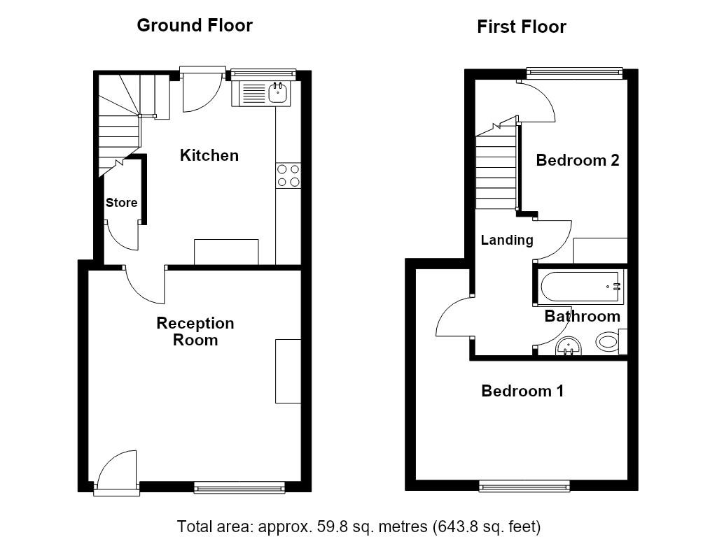 Washington Street, Accrington floorplan