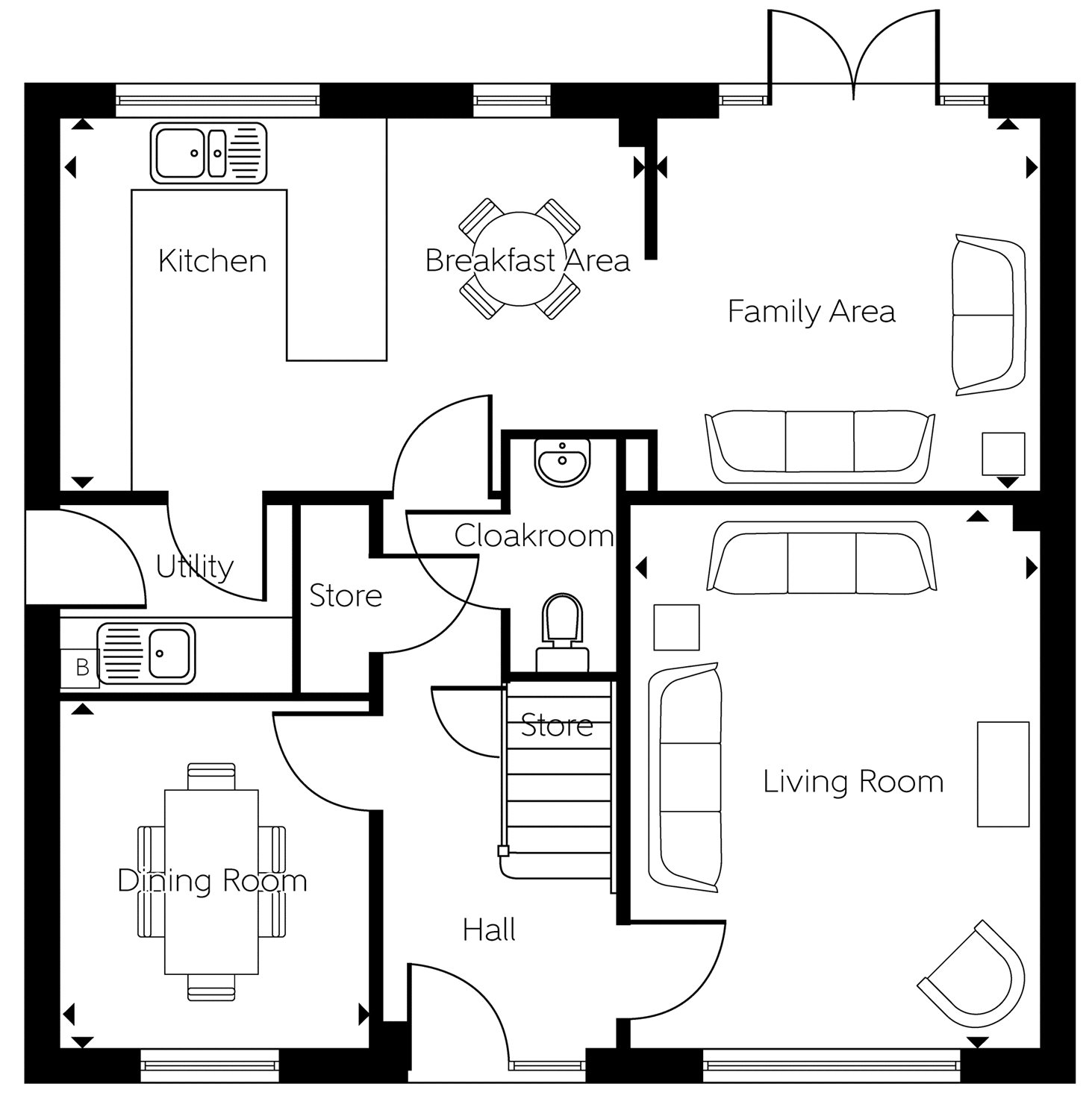 4 Bedrooms Detached house for sale in Fern Hill Gardens, Coxwell Road, Faringdon, Oxfordshire SN7