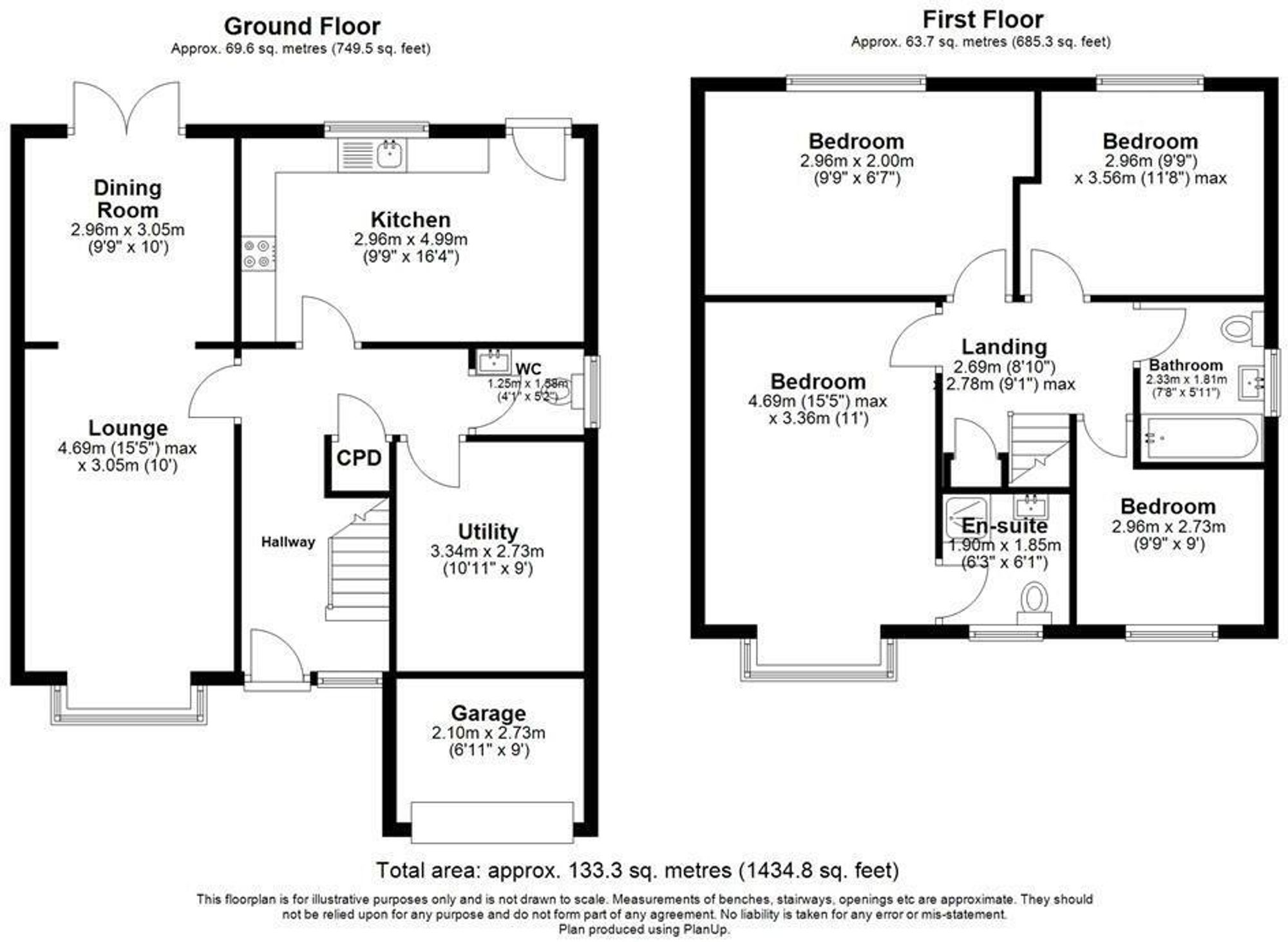 20 Clousden Grange, Newcastle Upon Tyne floorplan