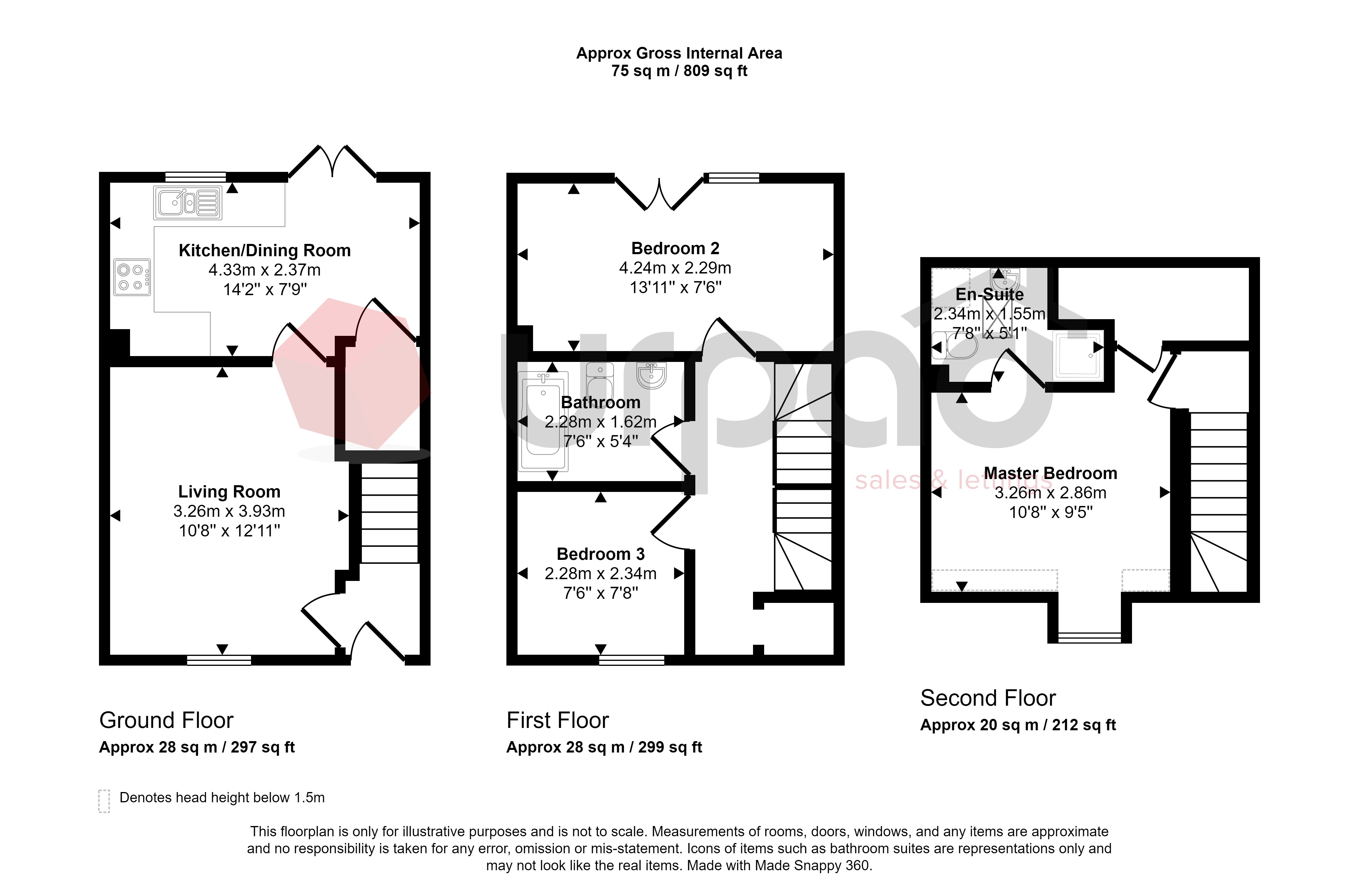 Moravian Road, Kingswood, Bristol BS15, 3 bedroom town house for sale