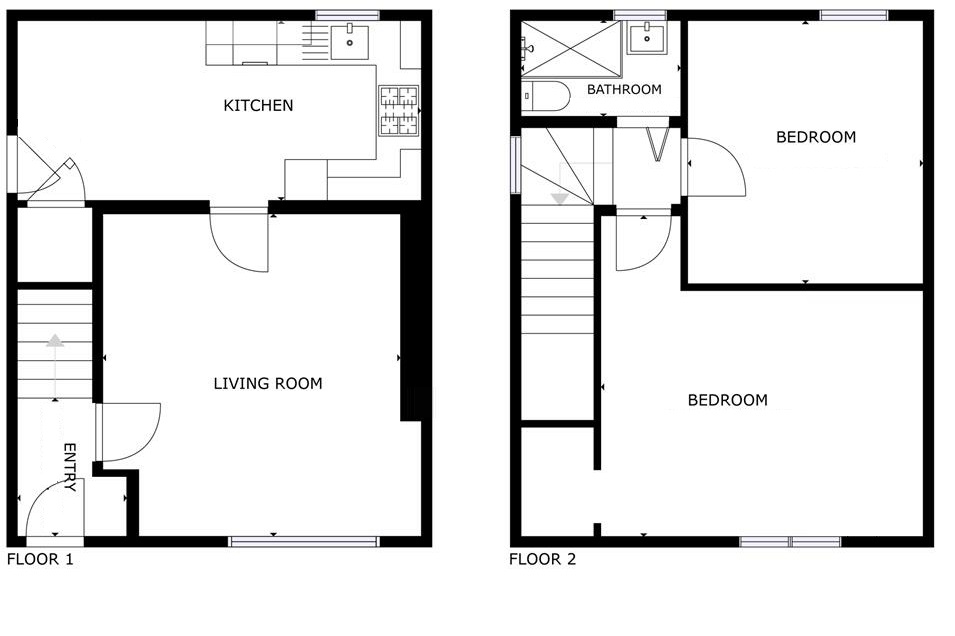 6 Lammermoor Terrace, Wishaw floorplan