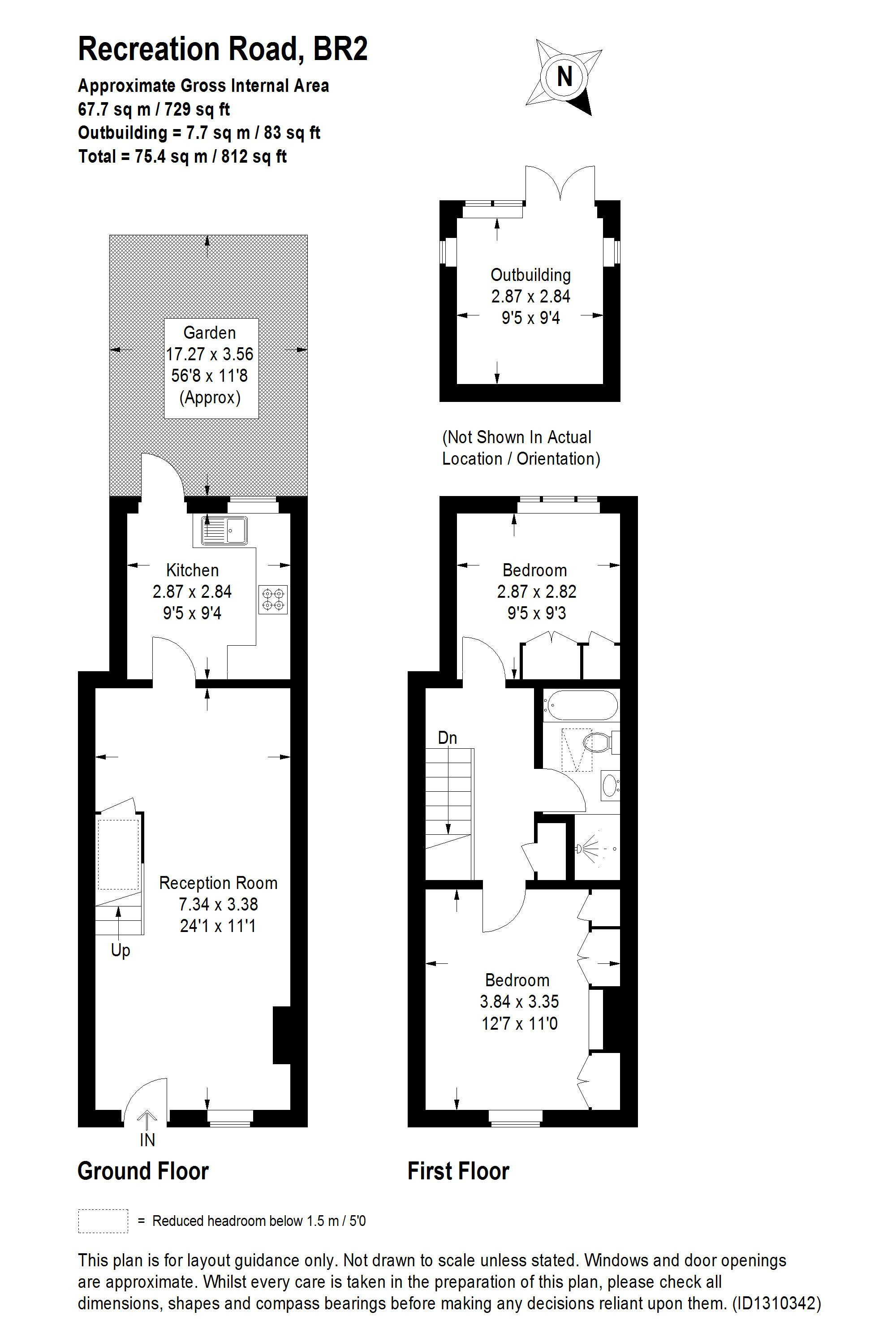 28, Recreation Road, Bromley floorplan