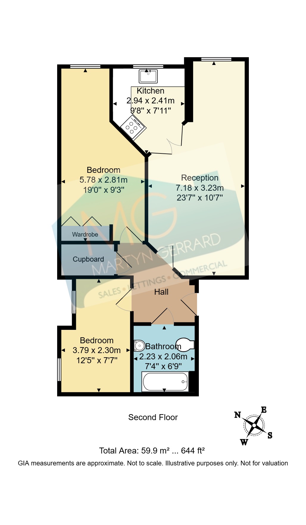 Flat 30, Argent Court, 2, Leicester Road, Barnet floorplan