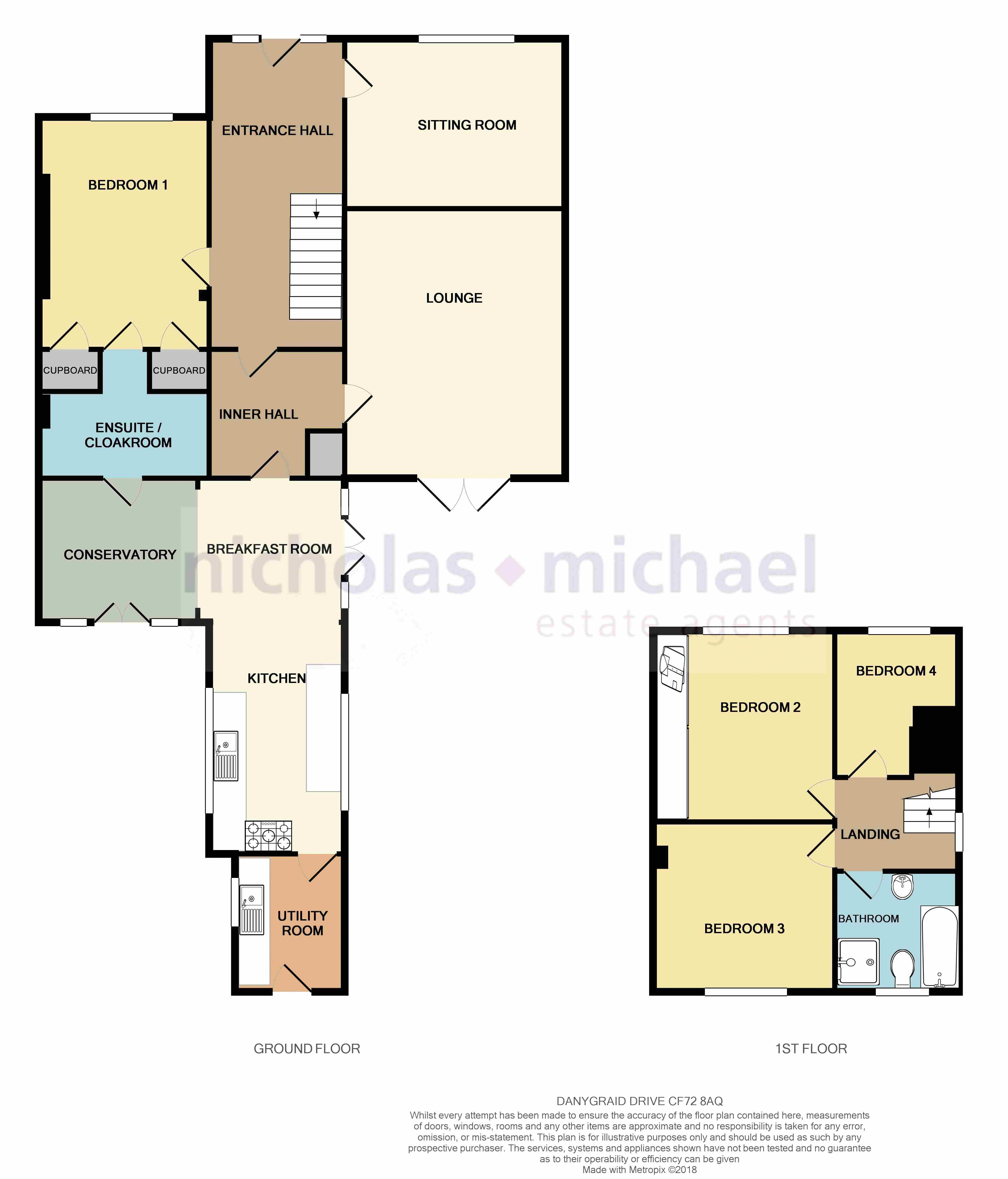 4 Bedrooms Semi-detached house for sale in Danygraig Drive, Talbot Green CF72