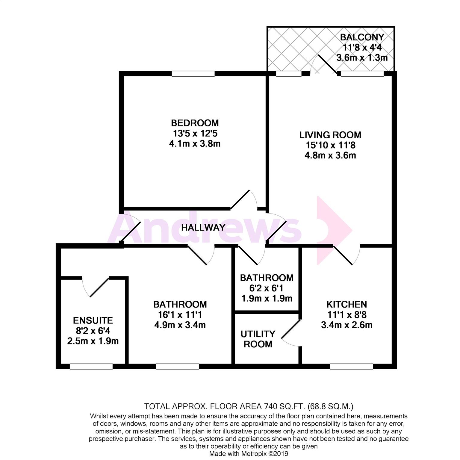 2 Bedrooms Flat to rent in Flowersmead, Upper Tooting Bec Road, Balham SW17