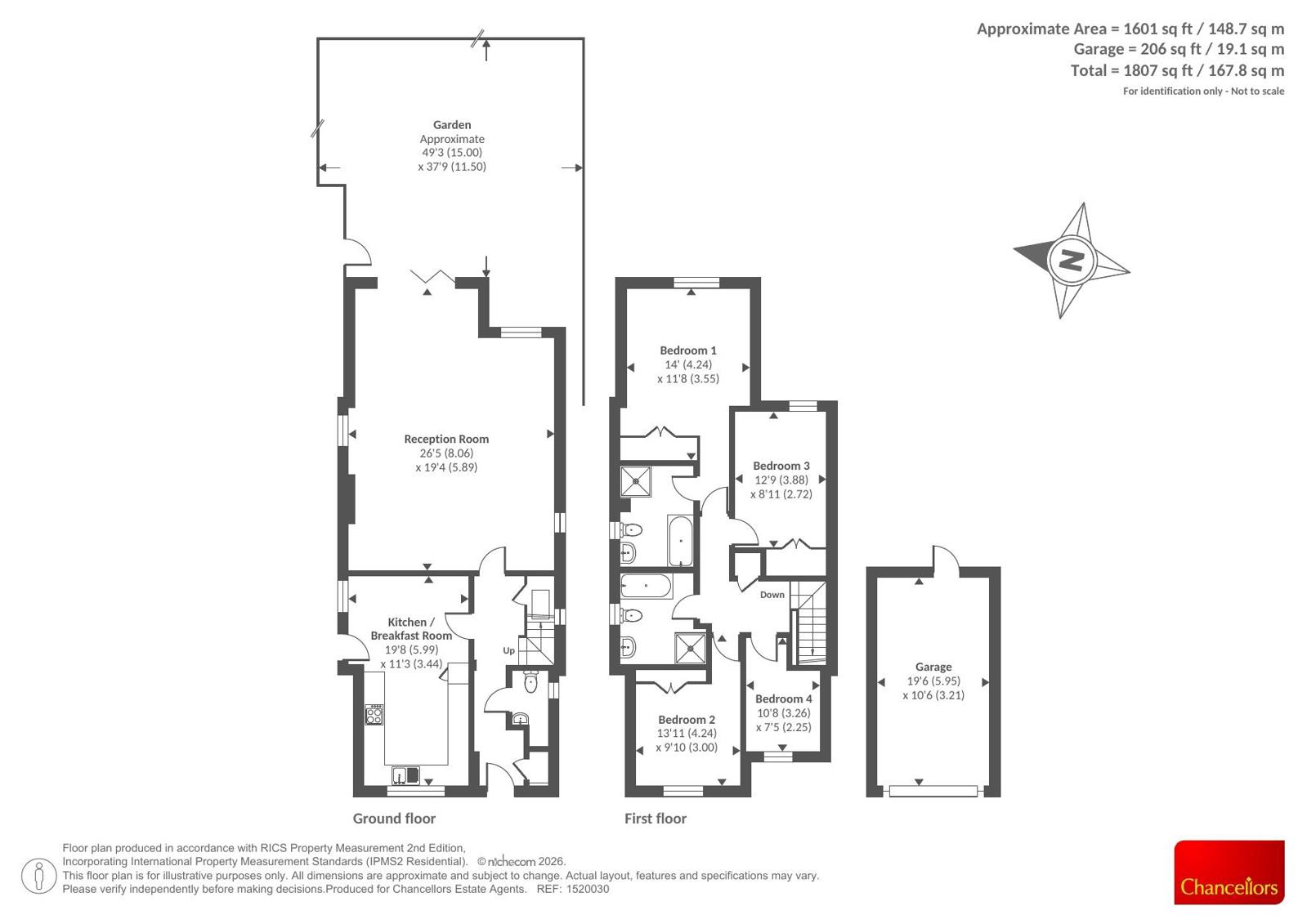 30, Swinbrook Road, Carterton floorplan