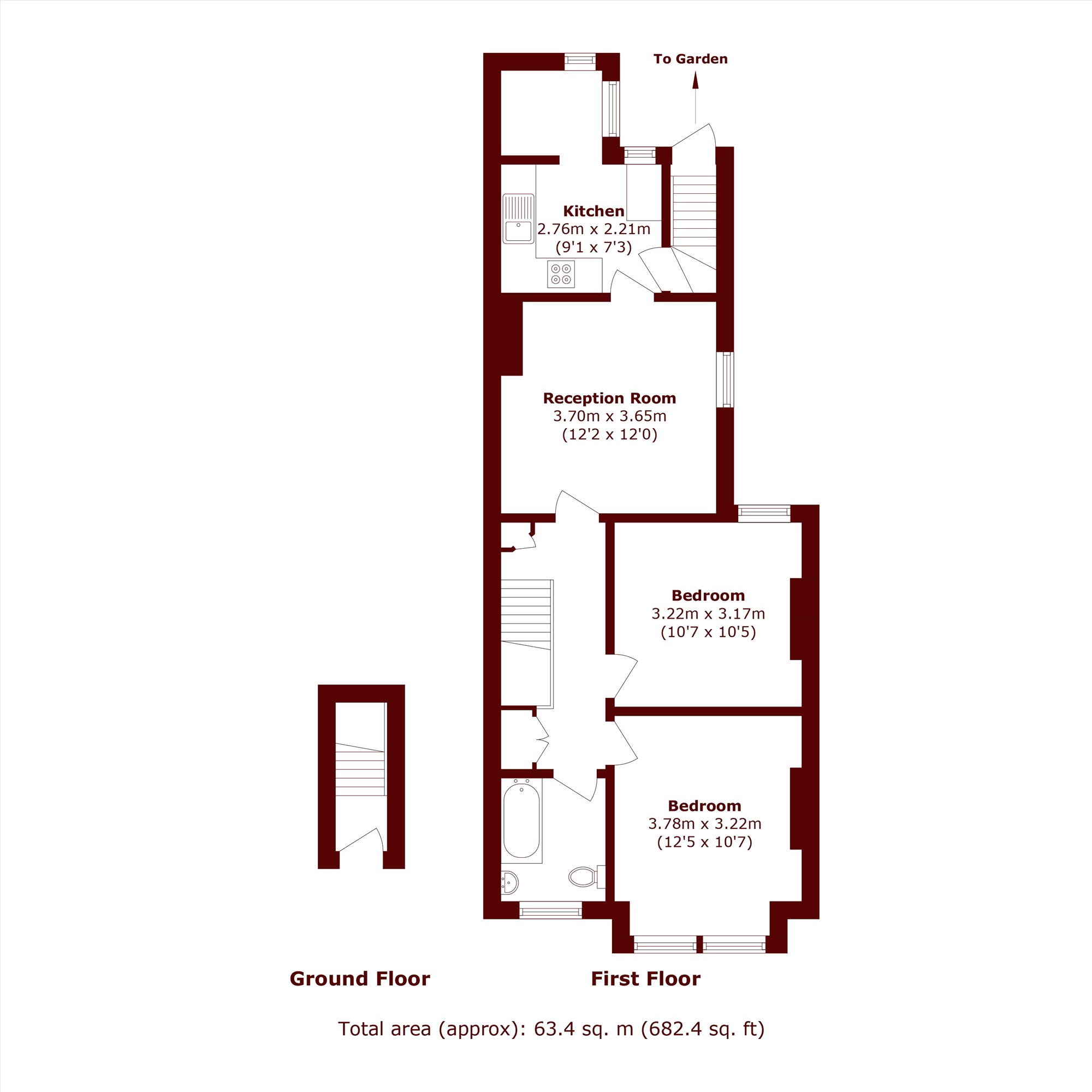 123A, Leverson Street, London floorplan
