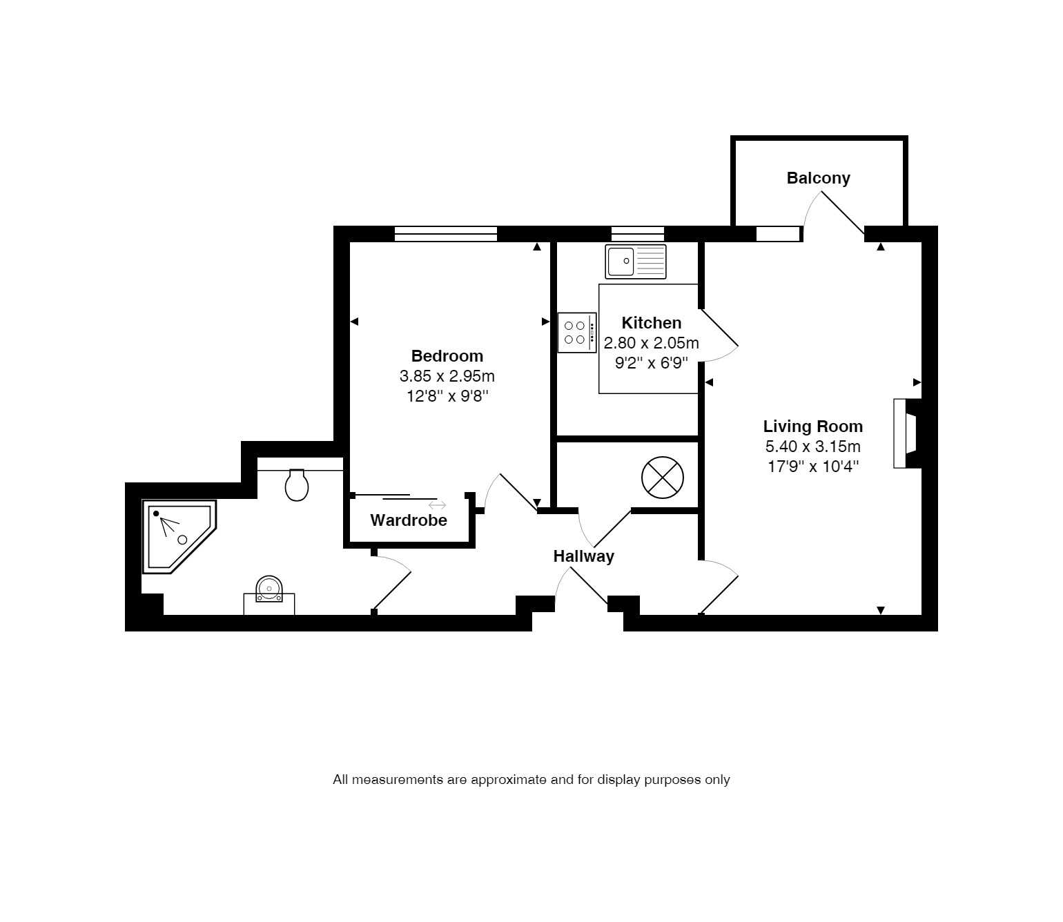 1 Bedrooms  for sale in Russell Lodge, Branksomewood Road, Fleet GU51