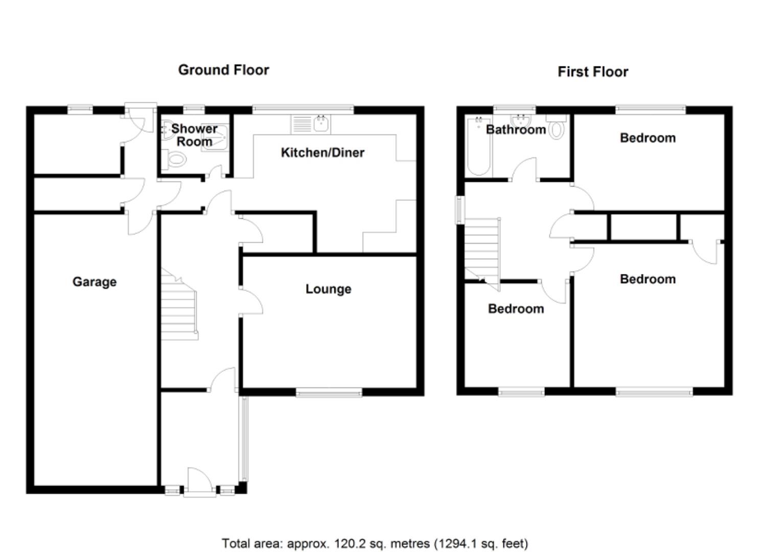 8, Edward Road, Water Orton floorplan