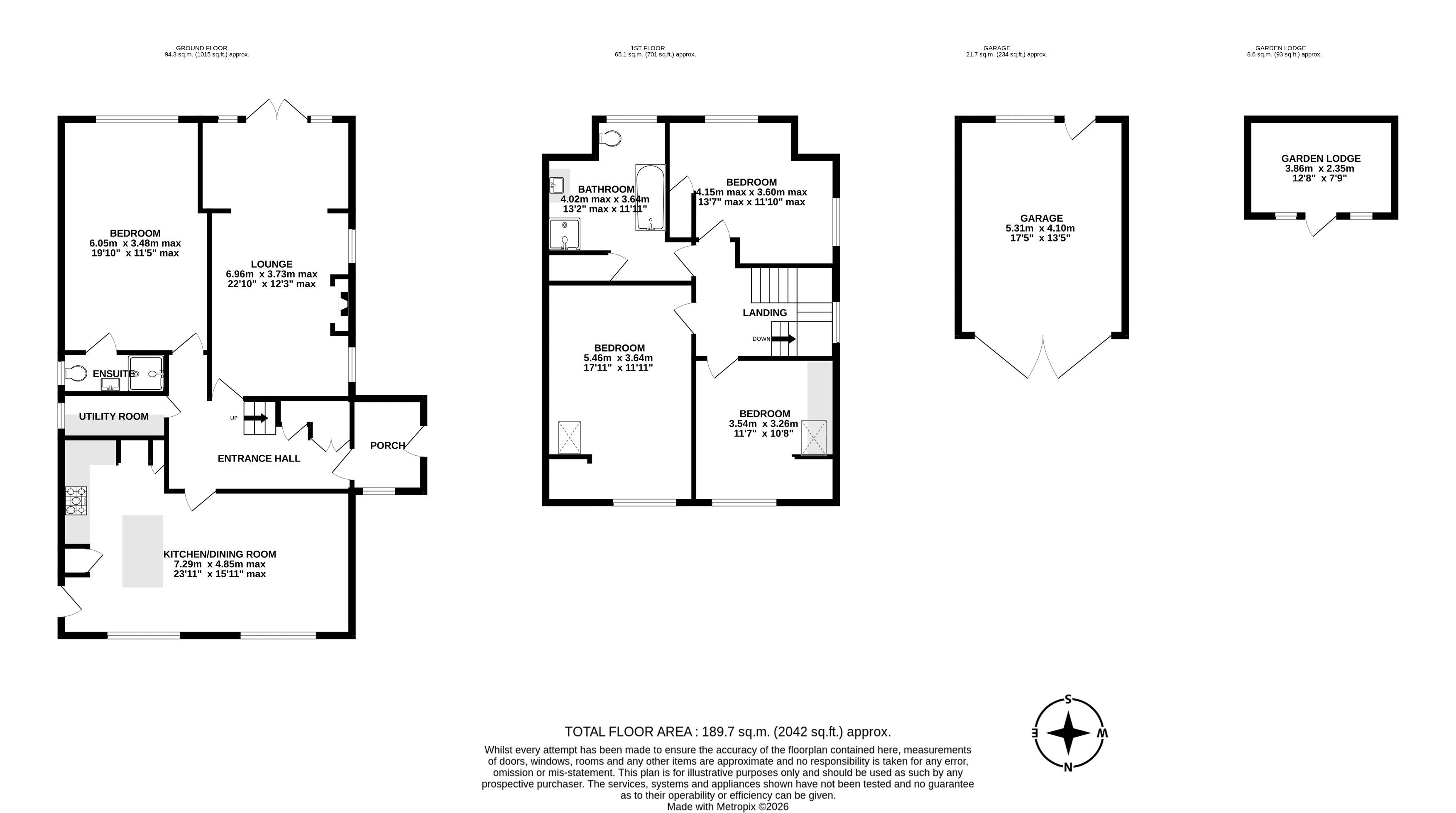 "Mont-Clair", Upton Manor Road, Brixham floorplan