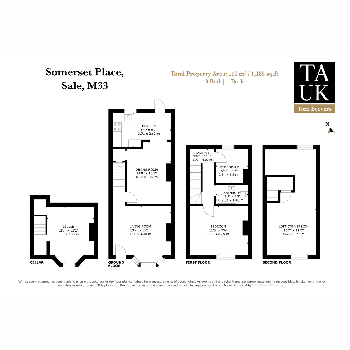 20, Somerset Place, Sale floorplan