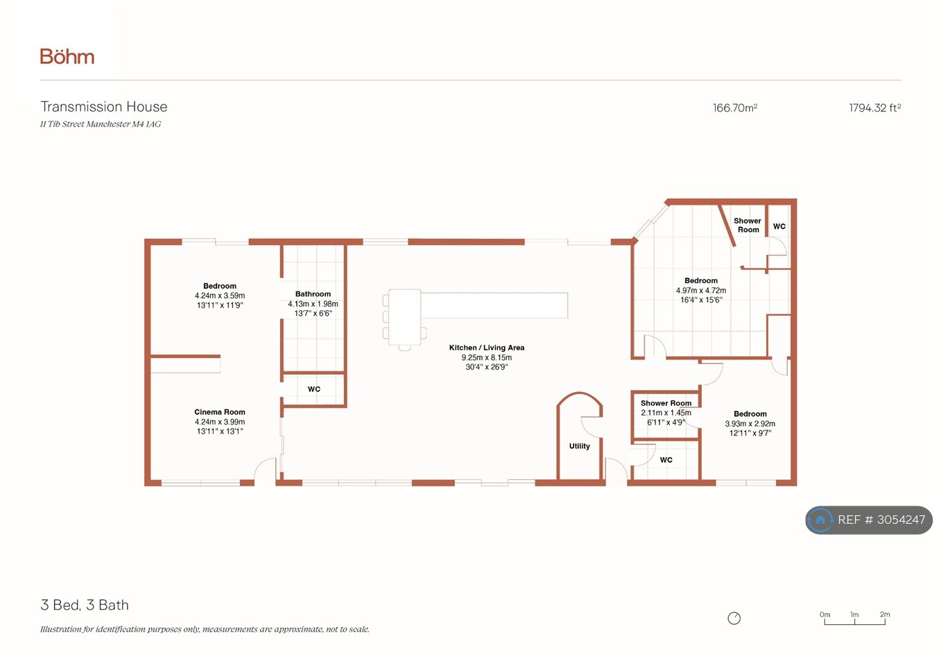 Flat, Transmission House Tib St, Manchester floorplan