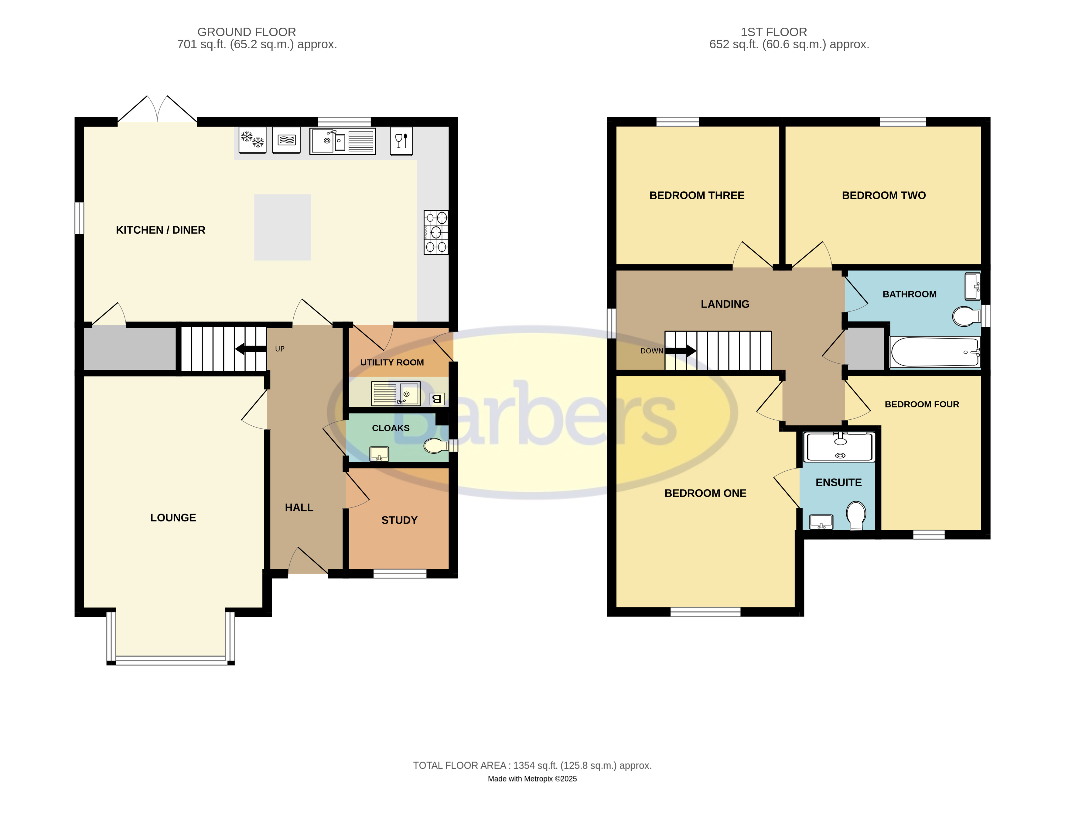 60, Yew Tree Meadow, Telford floorplan