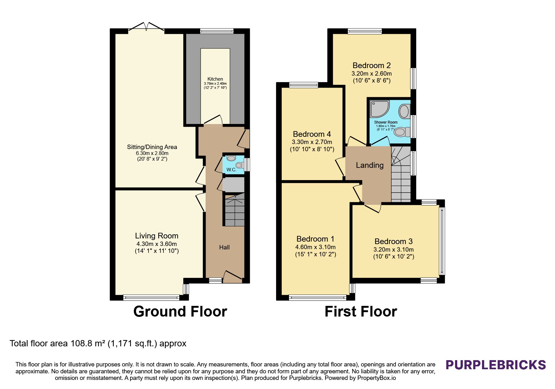 18, Grange Park Terrace, Leeds floorplan