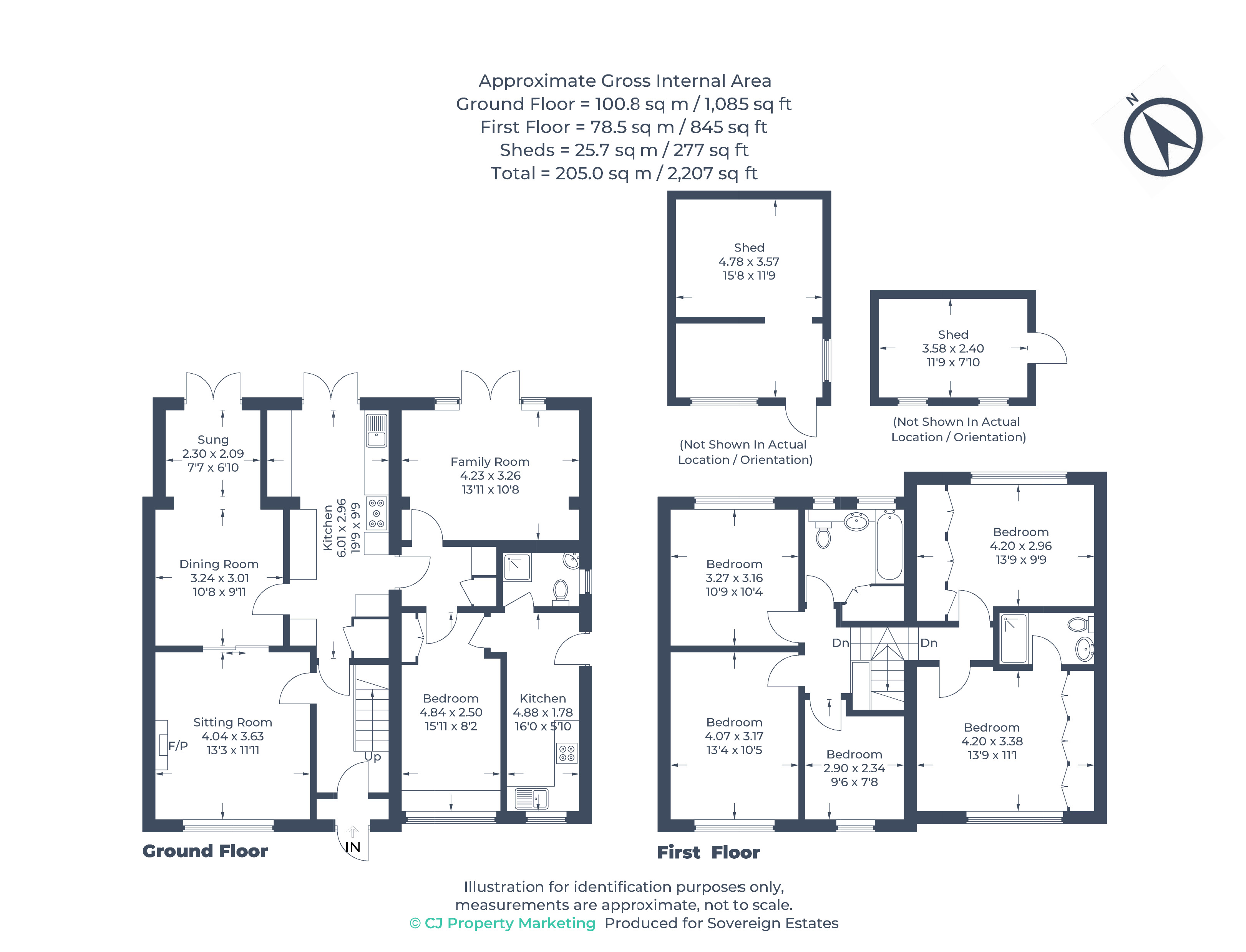 19, Cheyne Walk, Buckinghamshire floorplan