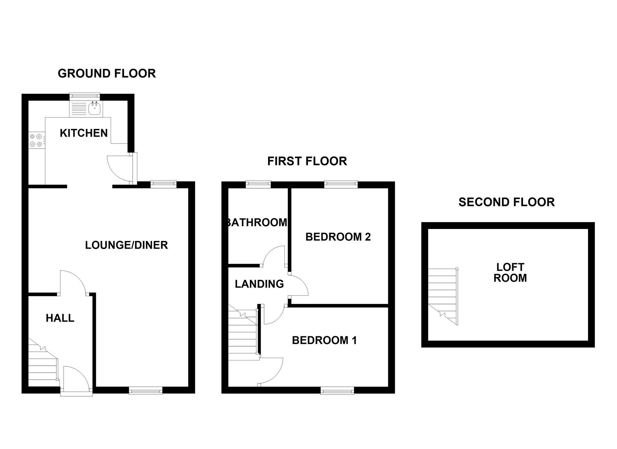 7 Williams Terrace, Bridgend floorplan
