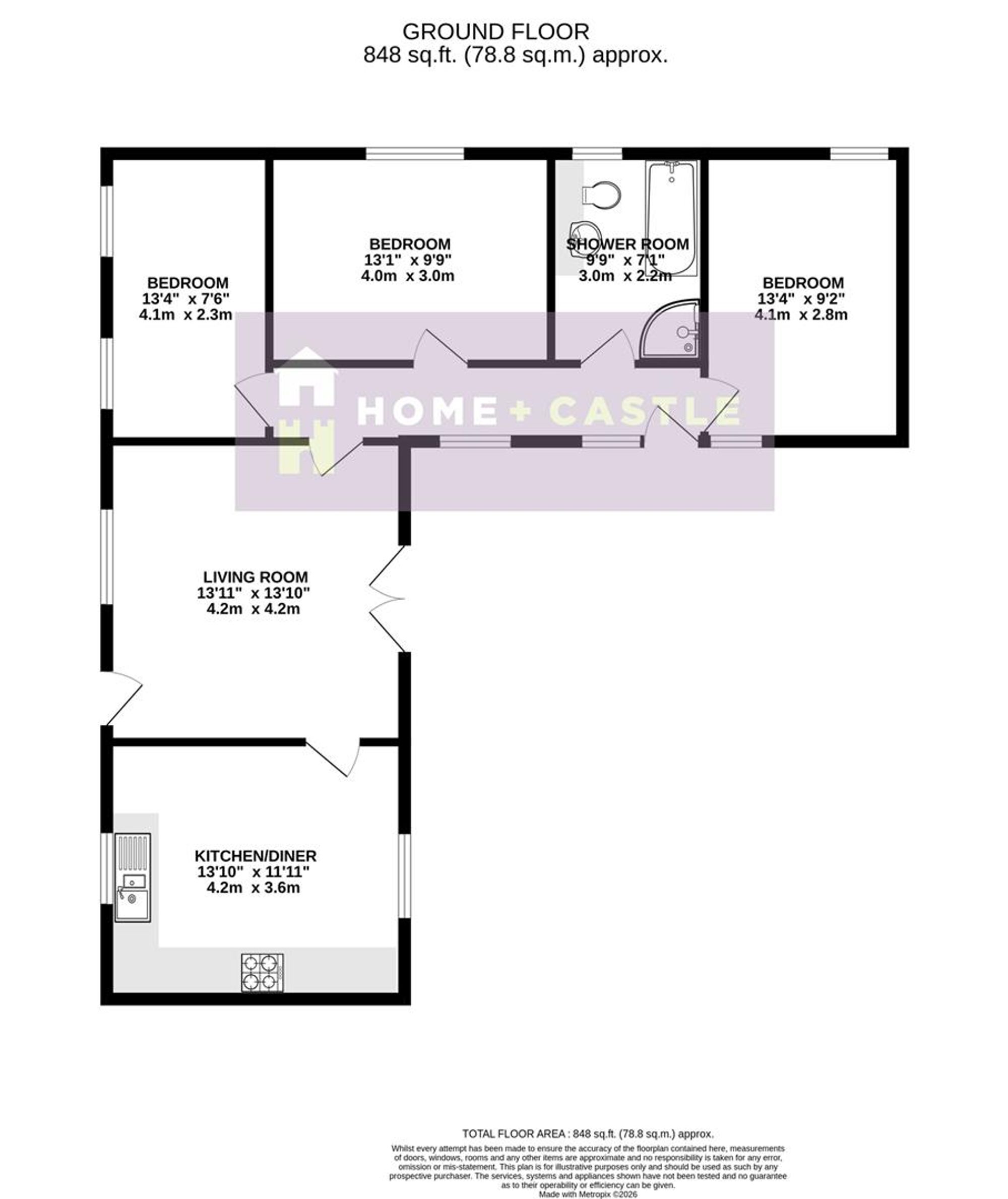 22 Springfield Valley, St. Leonards-On-Sea floorplan