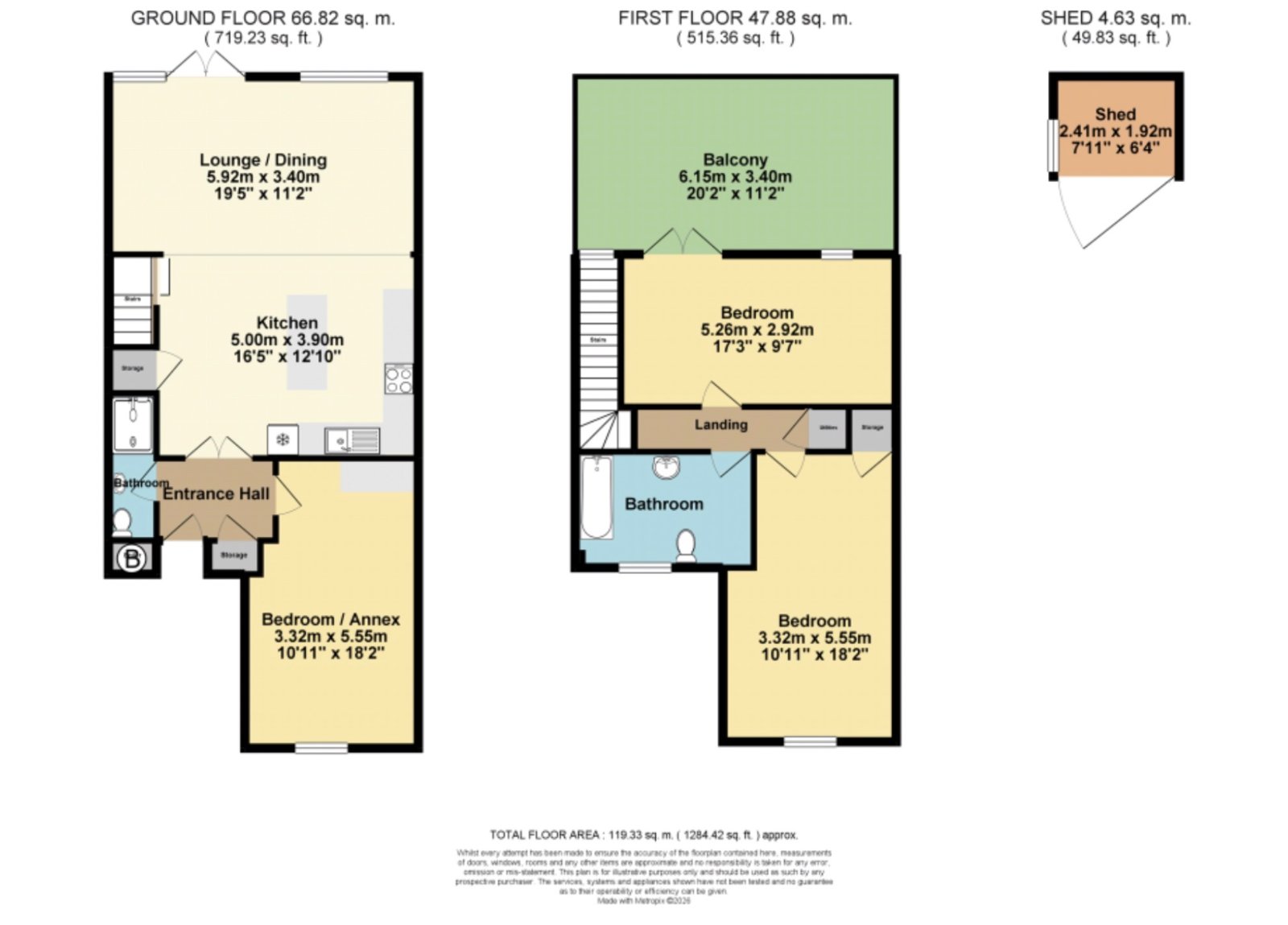 17, Nightingale Place, Margate floorplan