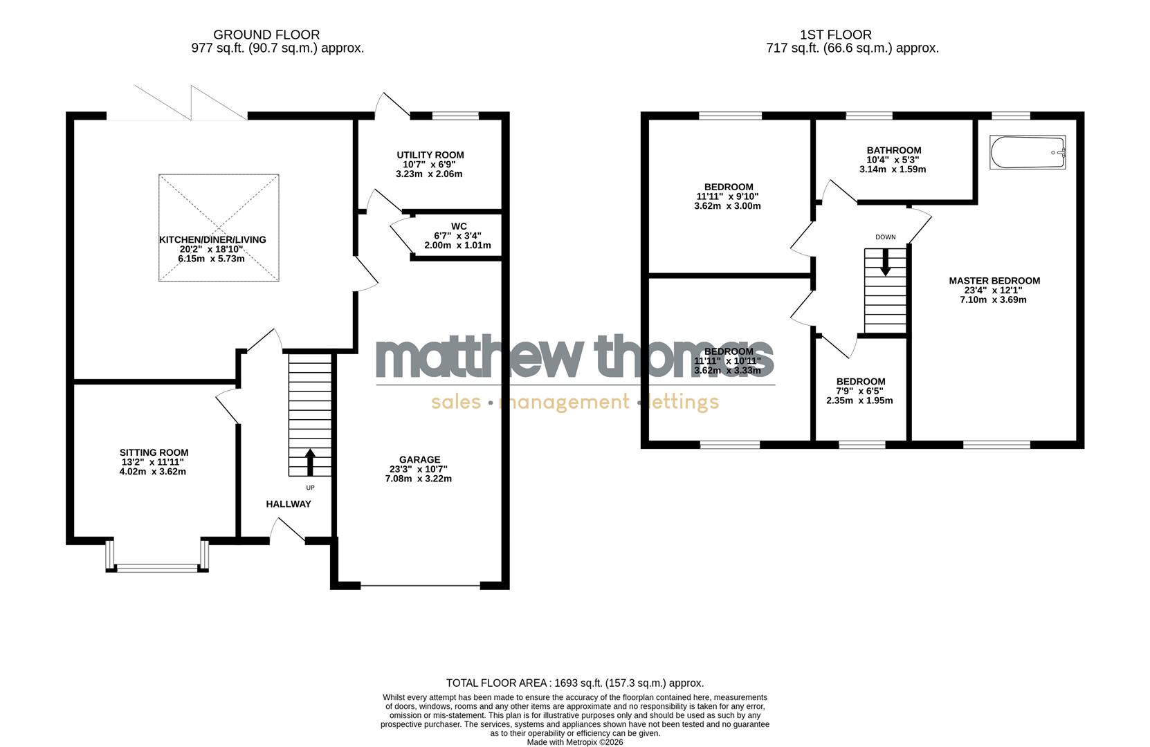1, Peak Avenue, Riddings floorplan