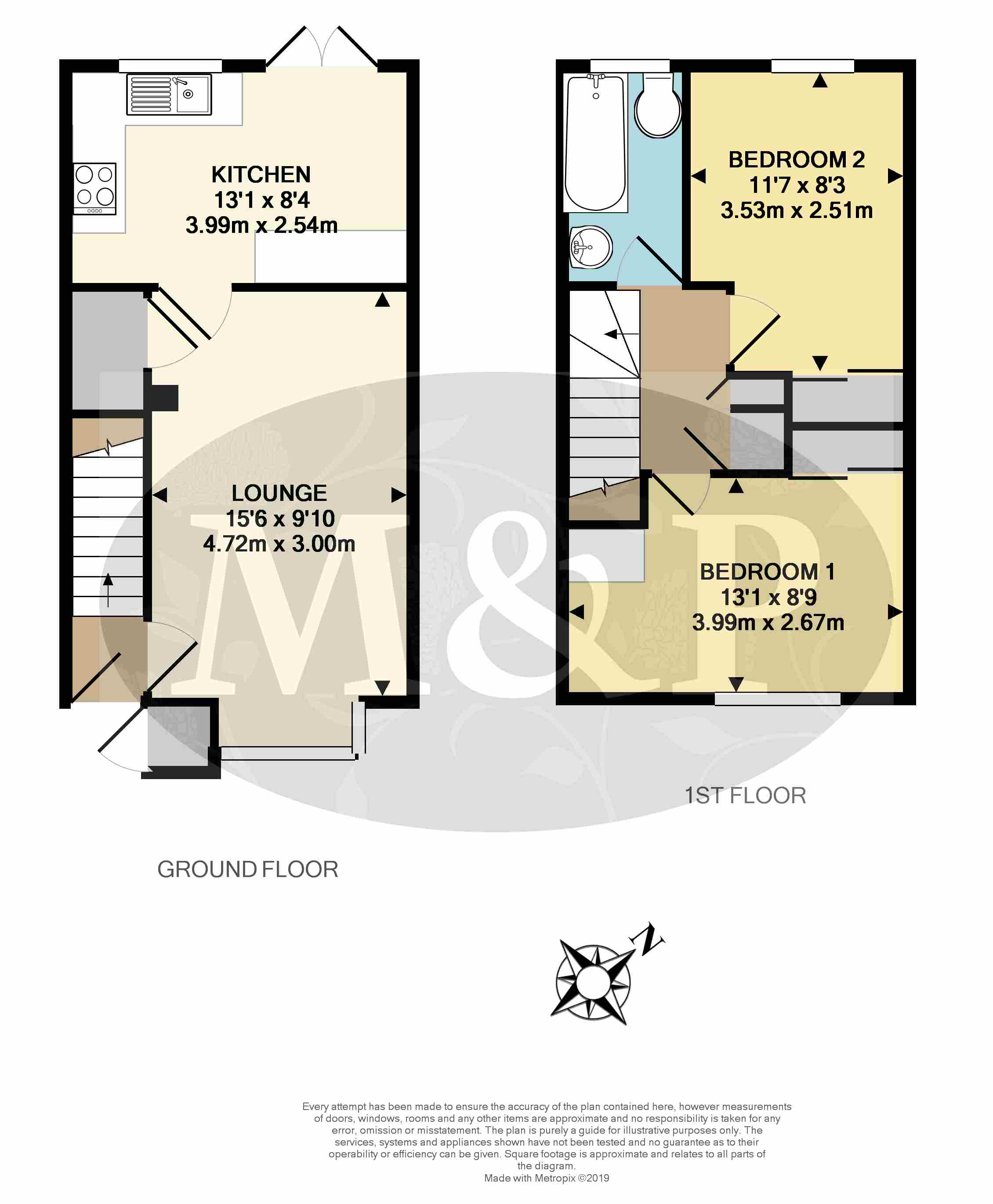 2 Bedrooms Semi-detached house for sale in Fordham Way, Lower Earley, Reading RG6