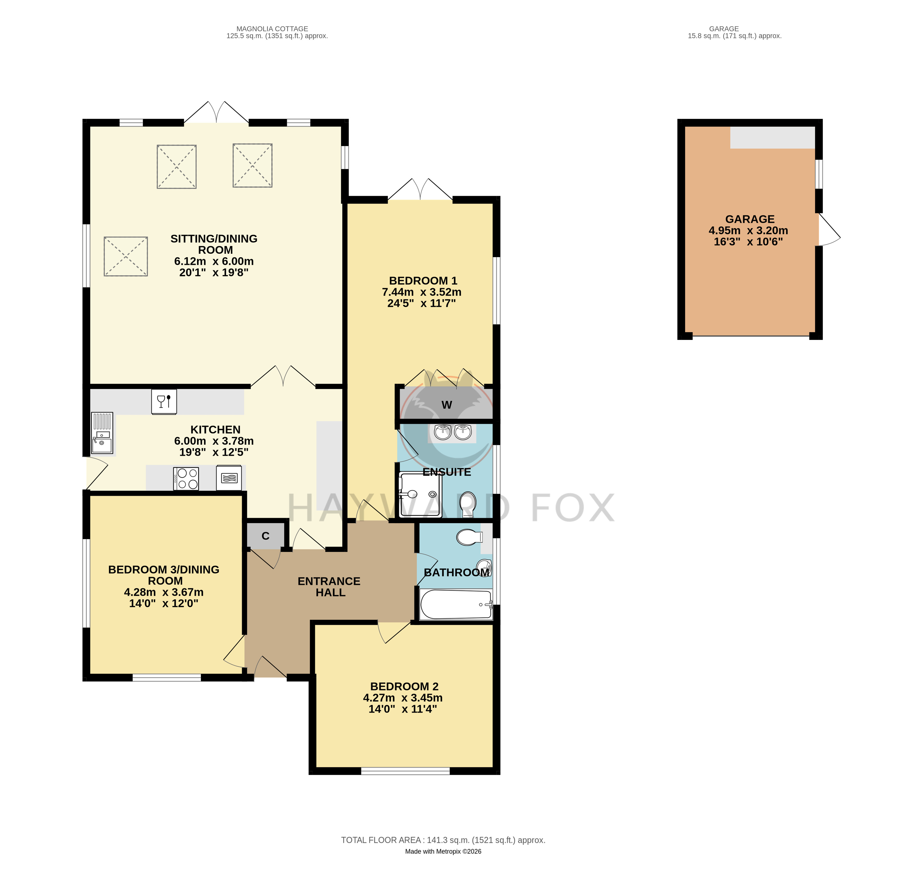 4, Daniells Walk, Hampshire floorplan