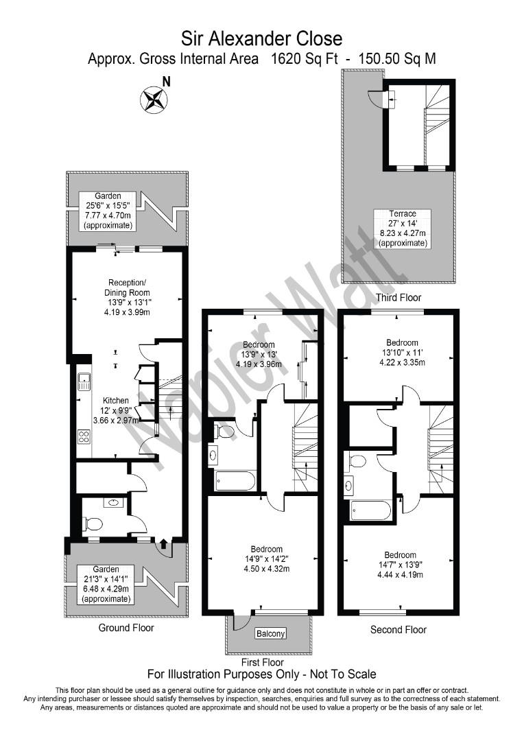 11, Sir Alexander Close, London floorplan