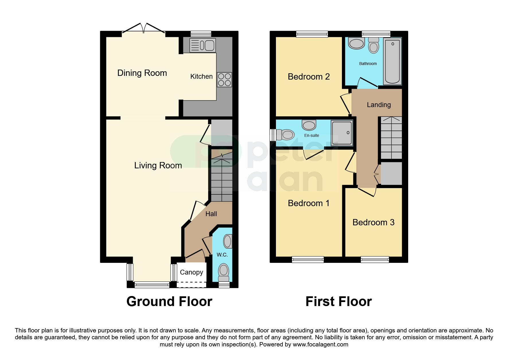 Zion Close, Merthyr Tydfil floorplan