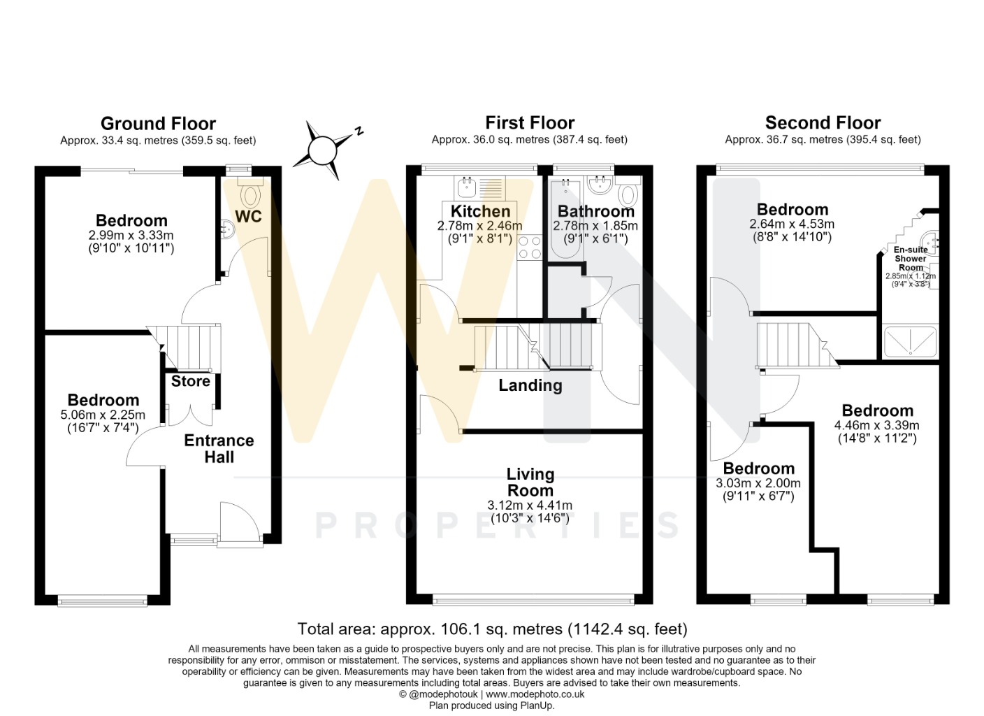 118, Sunrise Avenue, Chelmsford floorplan