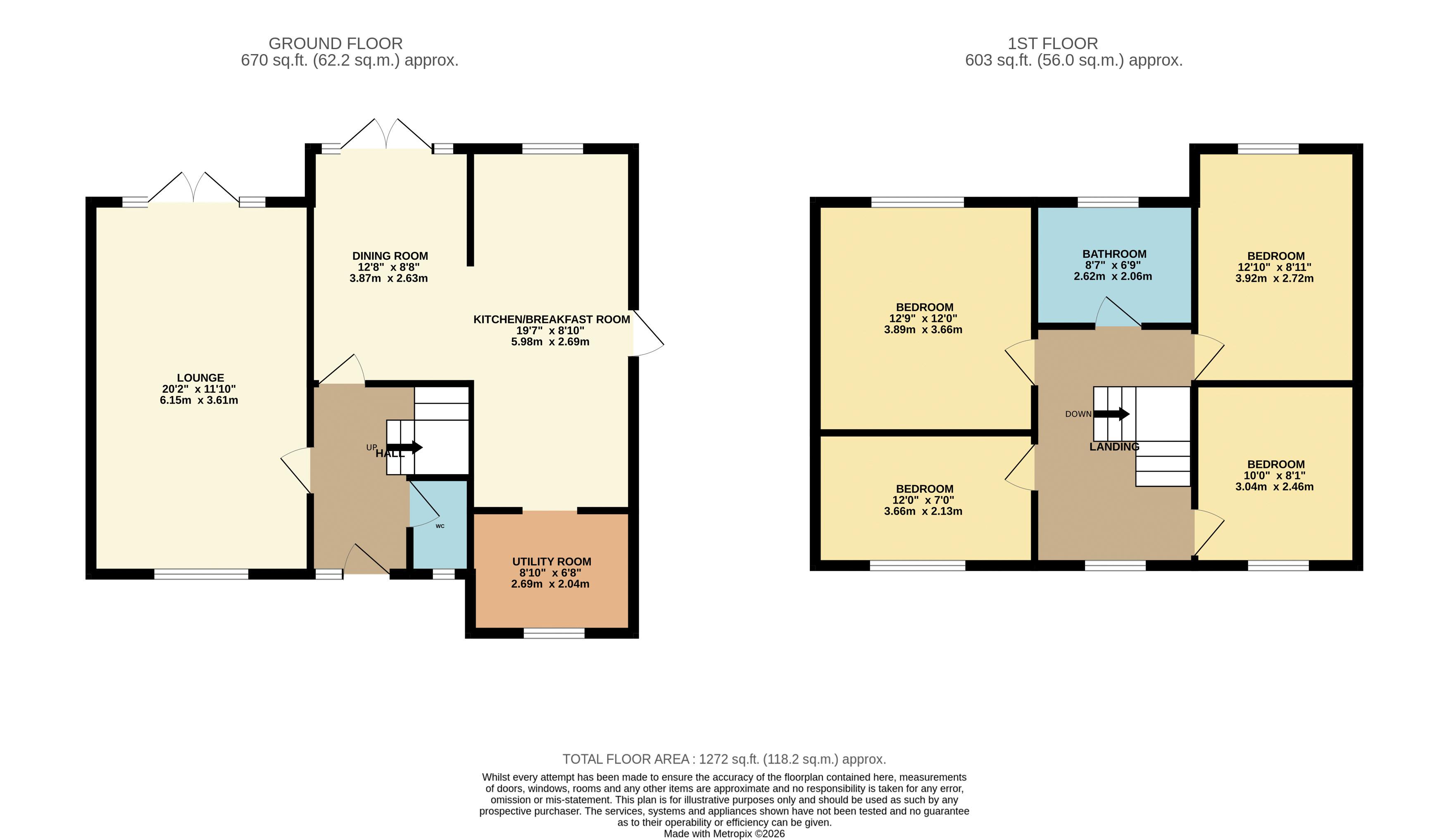 5, Mayflower Close, Nazeing floorplan