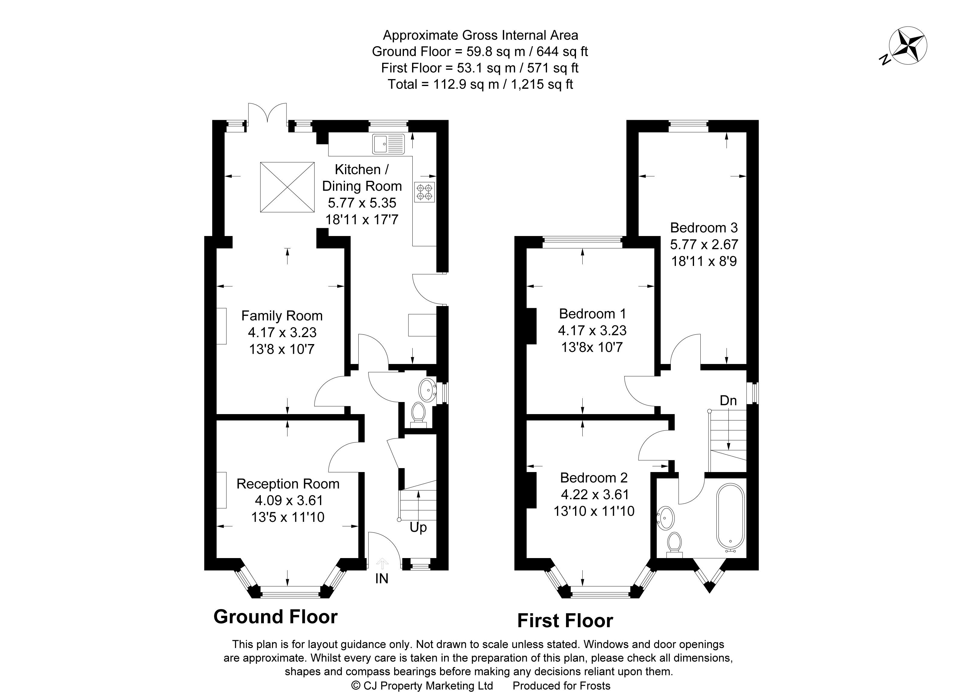3 bed semidetached house for sale in Colney Heath Lane, St. Albans