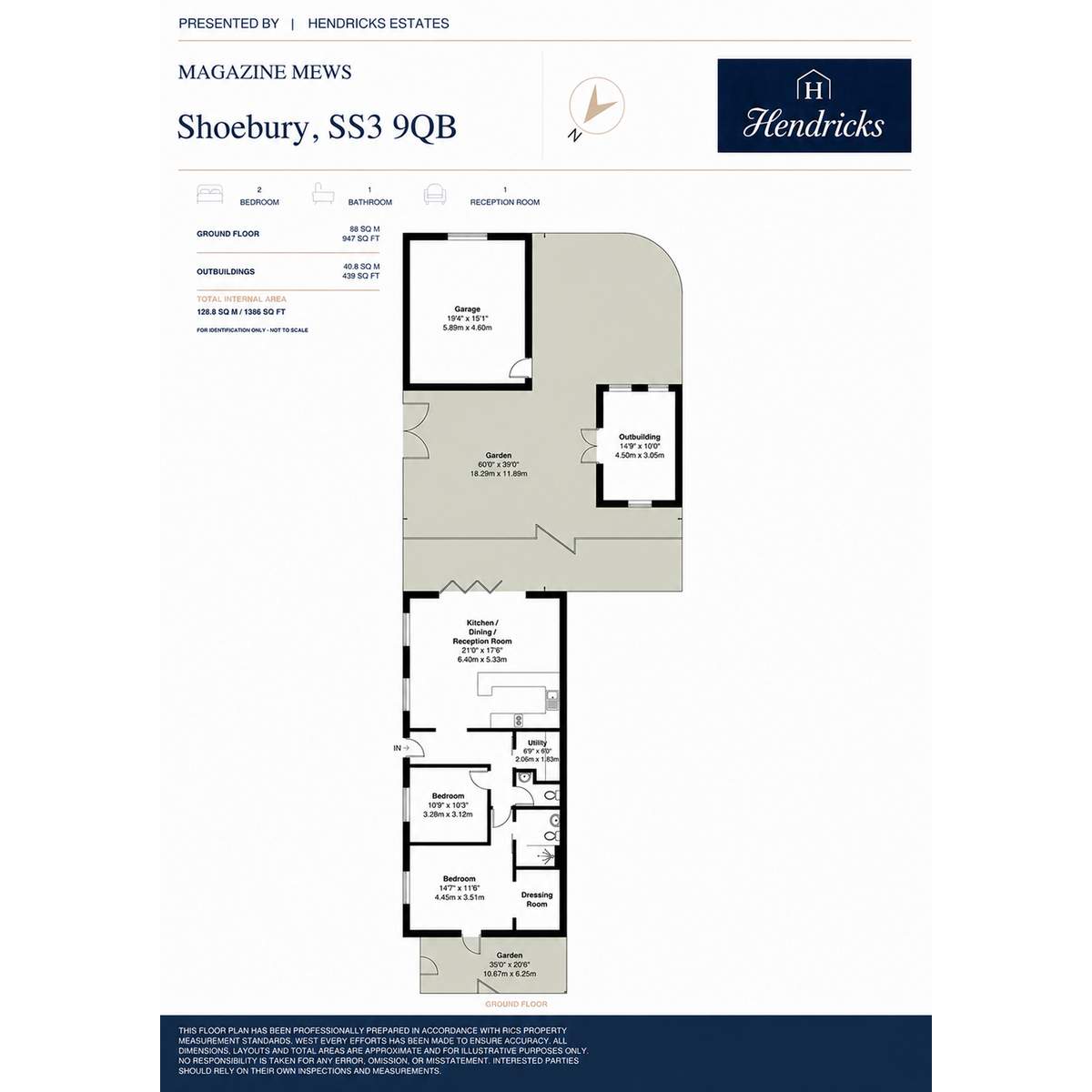 1, Magazine Mews, Southend-on-sea floorplan