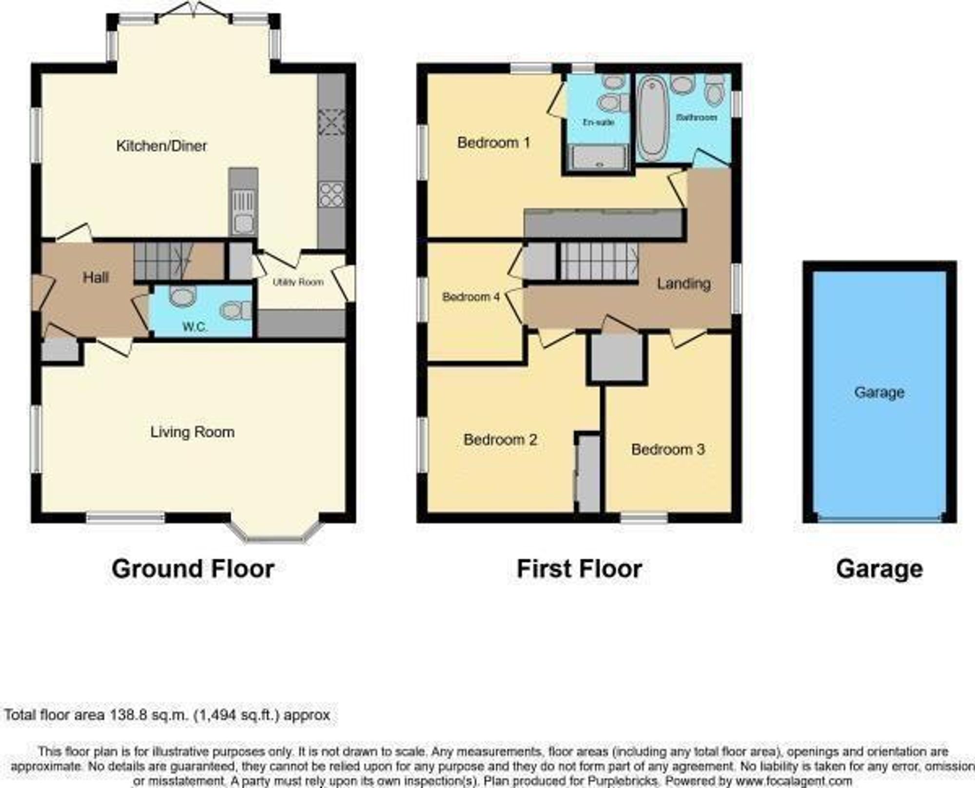 8 Foden Place, Sandbach floorplan