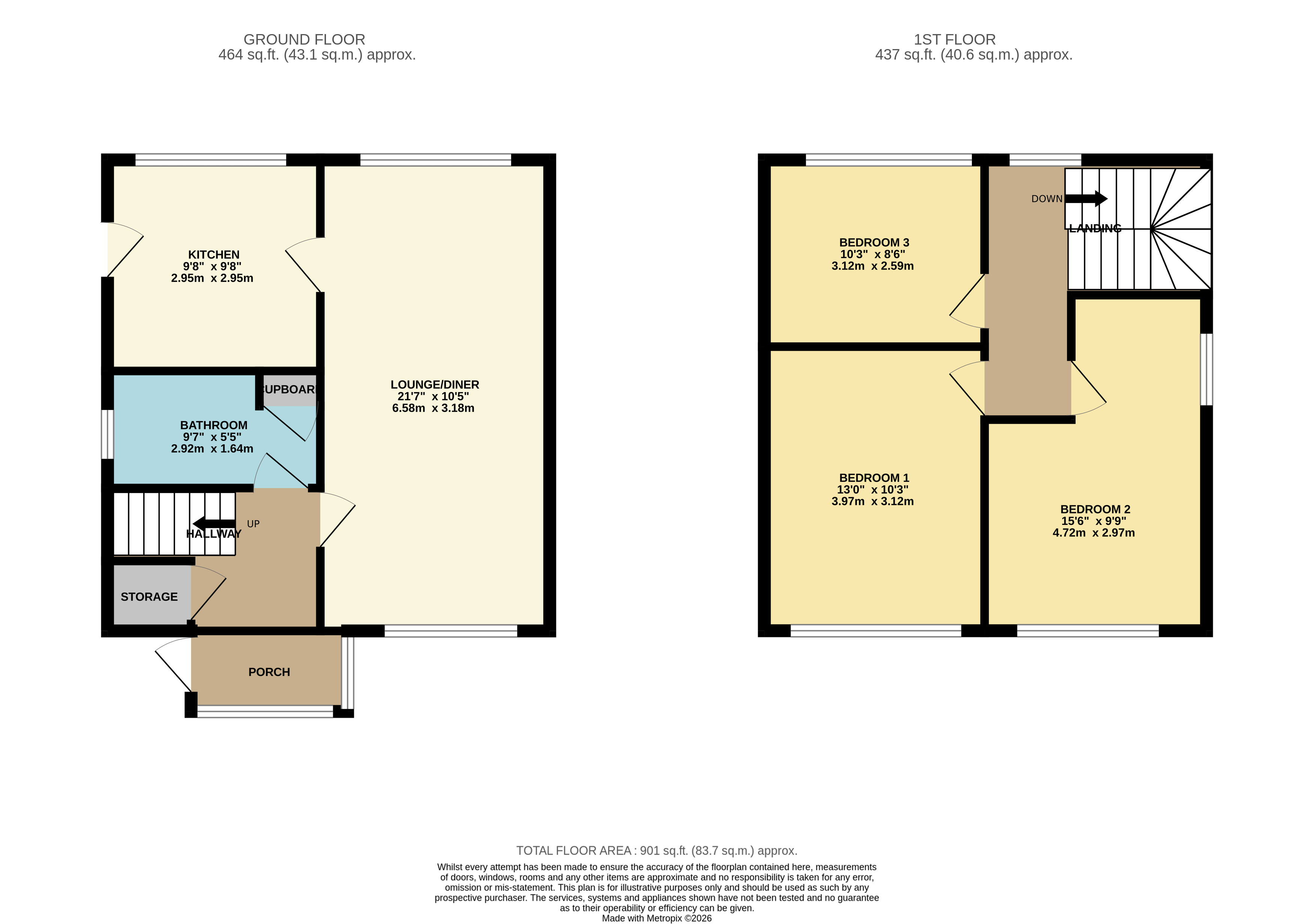 17, Thirlmere Gardens, Leeds floorplan