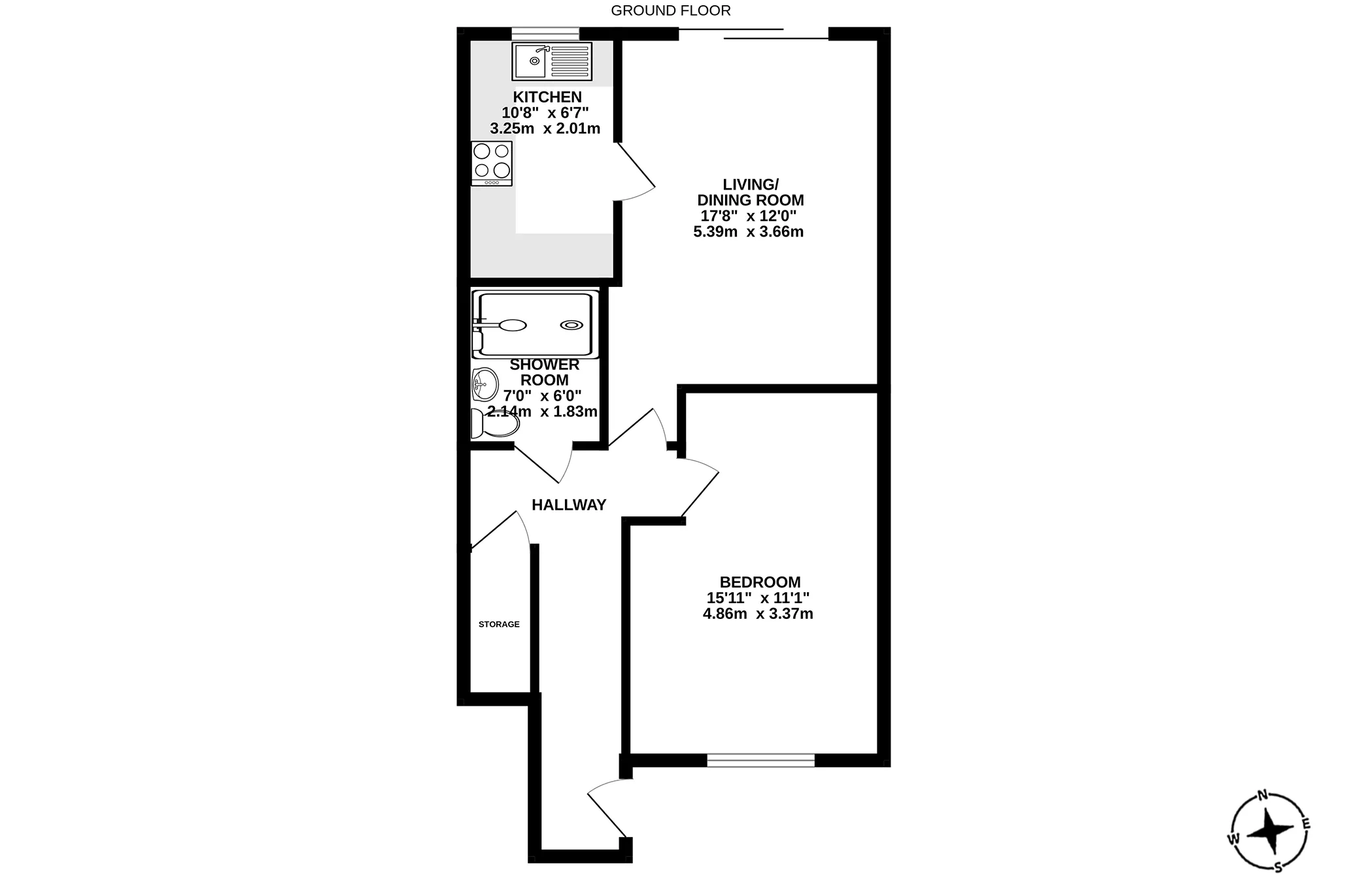 17, Godred Court, Ramsey floorplan