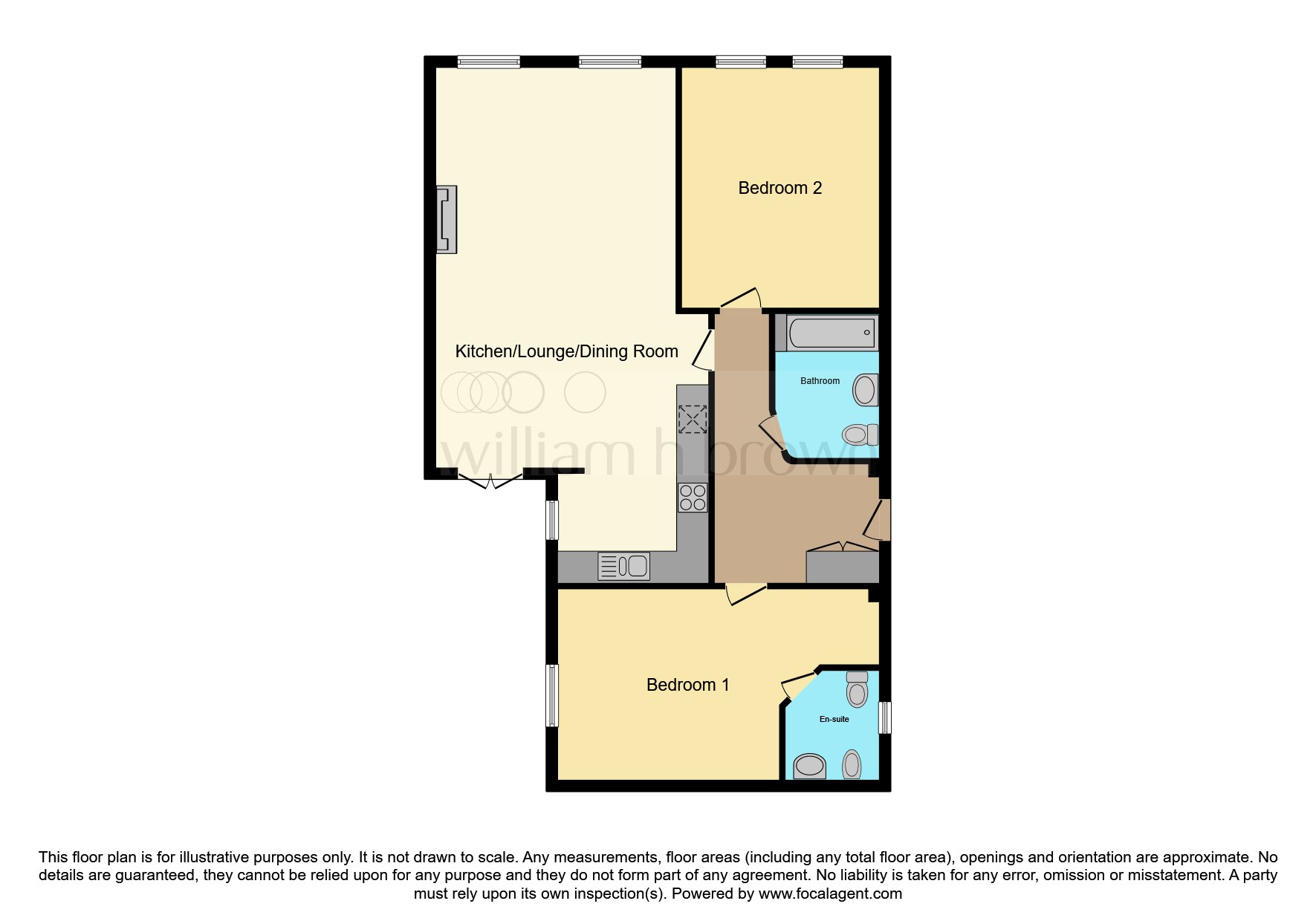 Flat 10, Regal Court, Peacock Lane, Holt floorplan