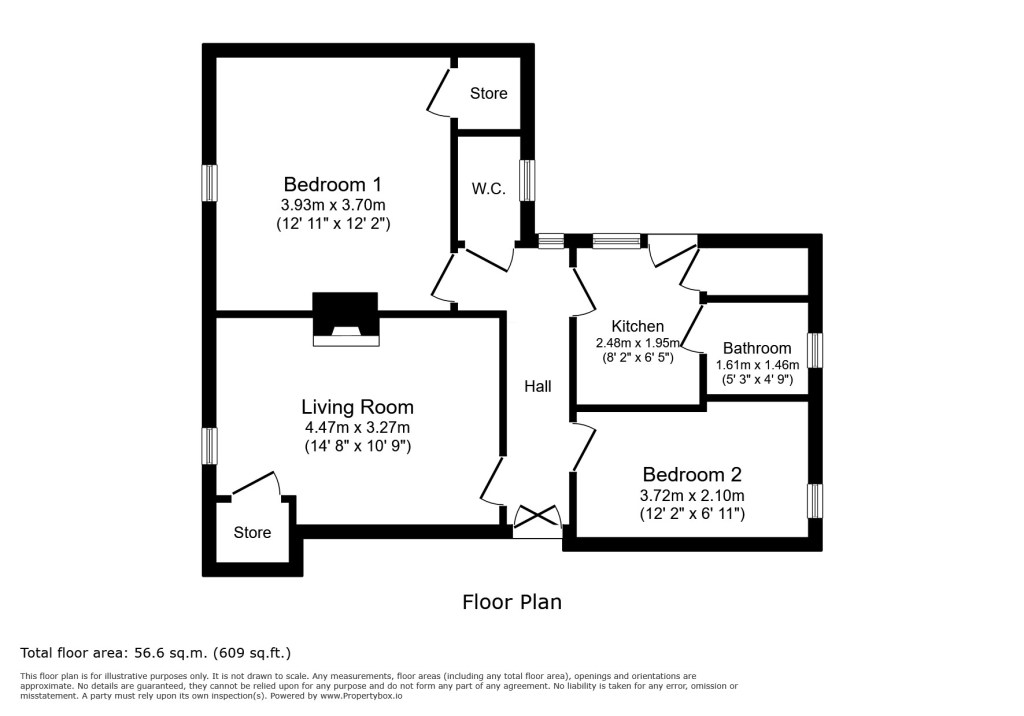 81, Chittys Lane, Dagenham floorplan
