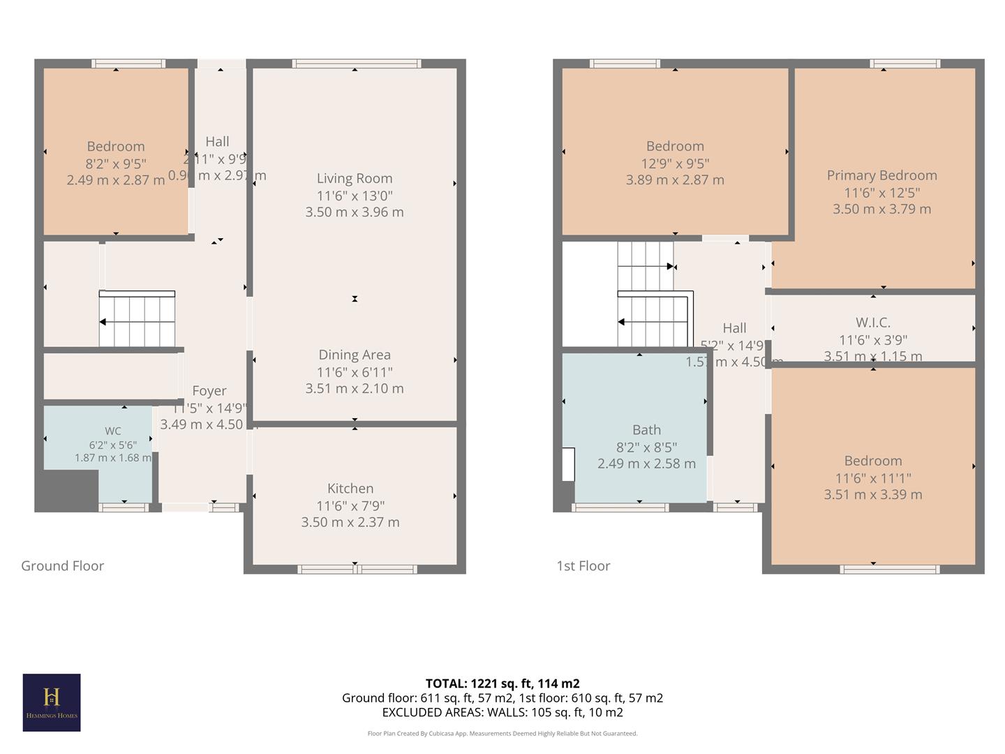 113, Mallard Terrace, Glasgow floorplan