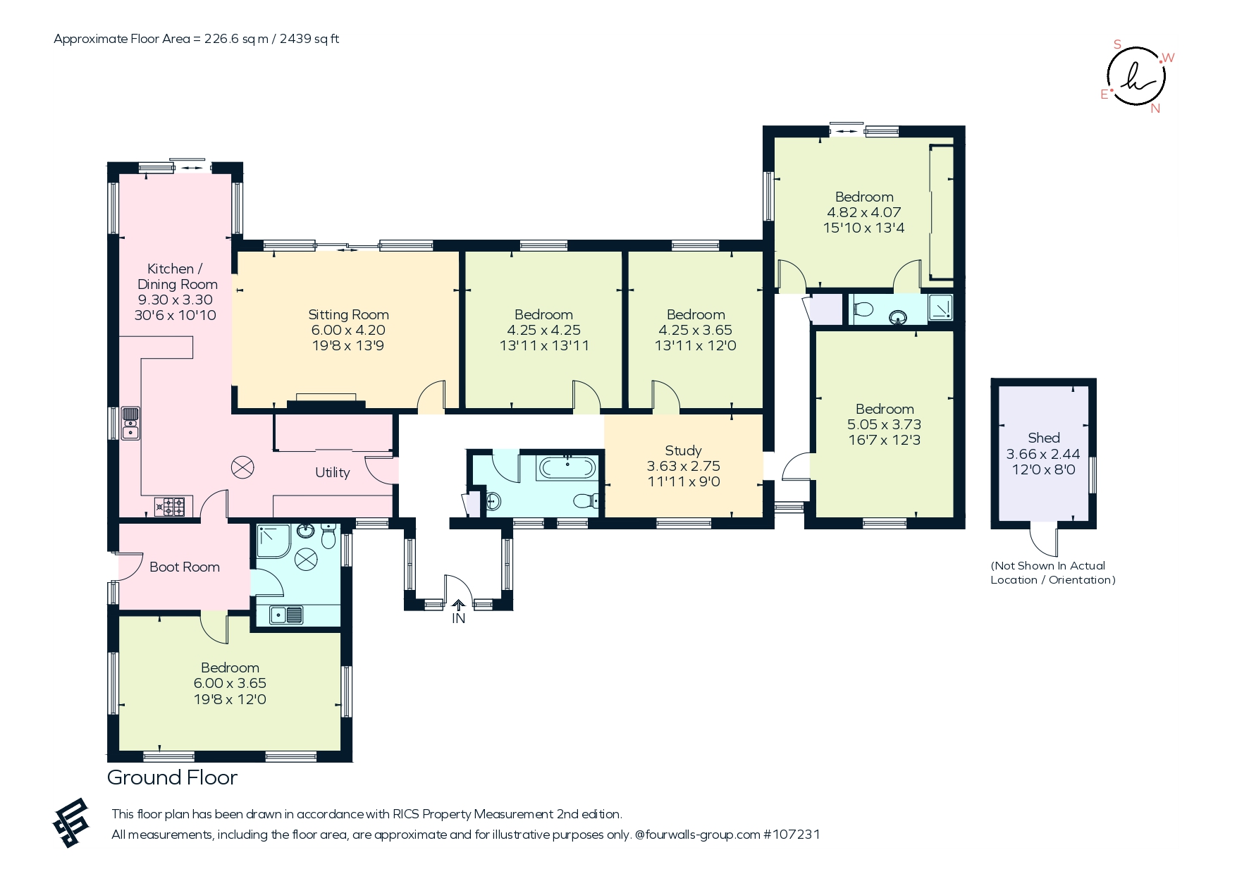 Four Seasons, Farm Lane, Ditchling floorplan