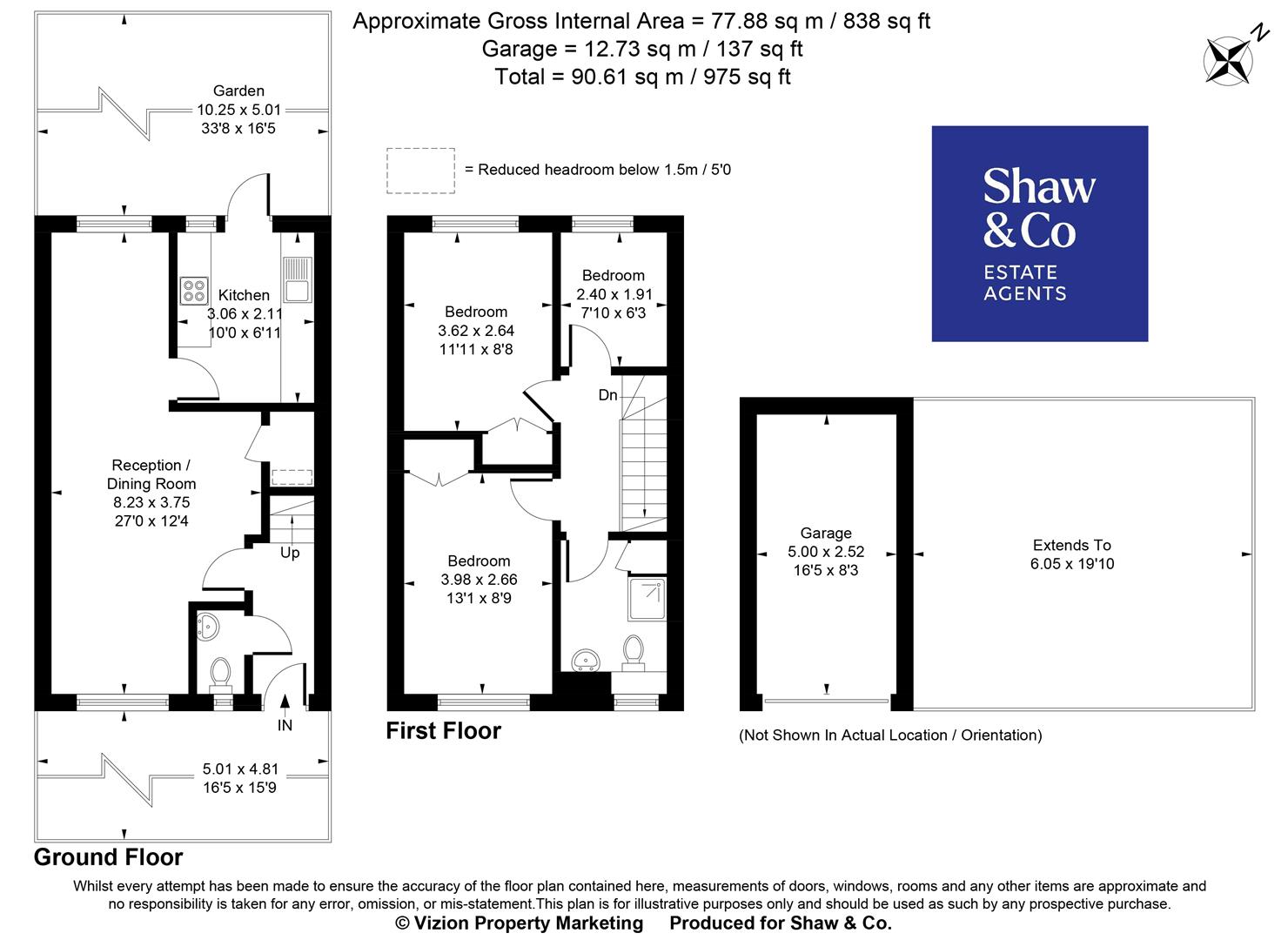 Brompton Close, Hounslow floorplan