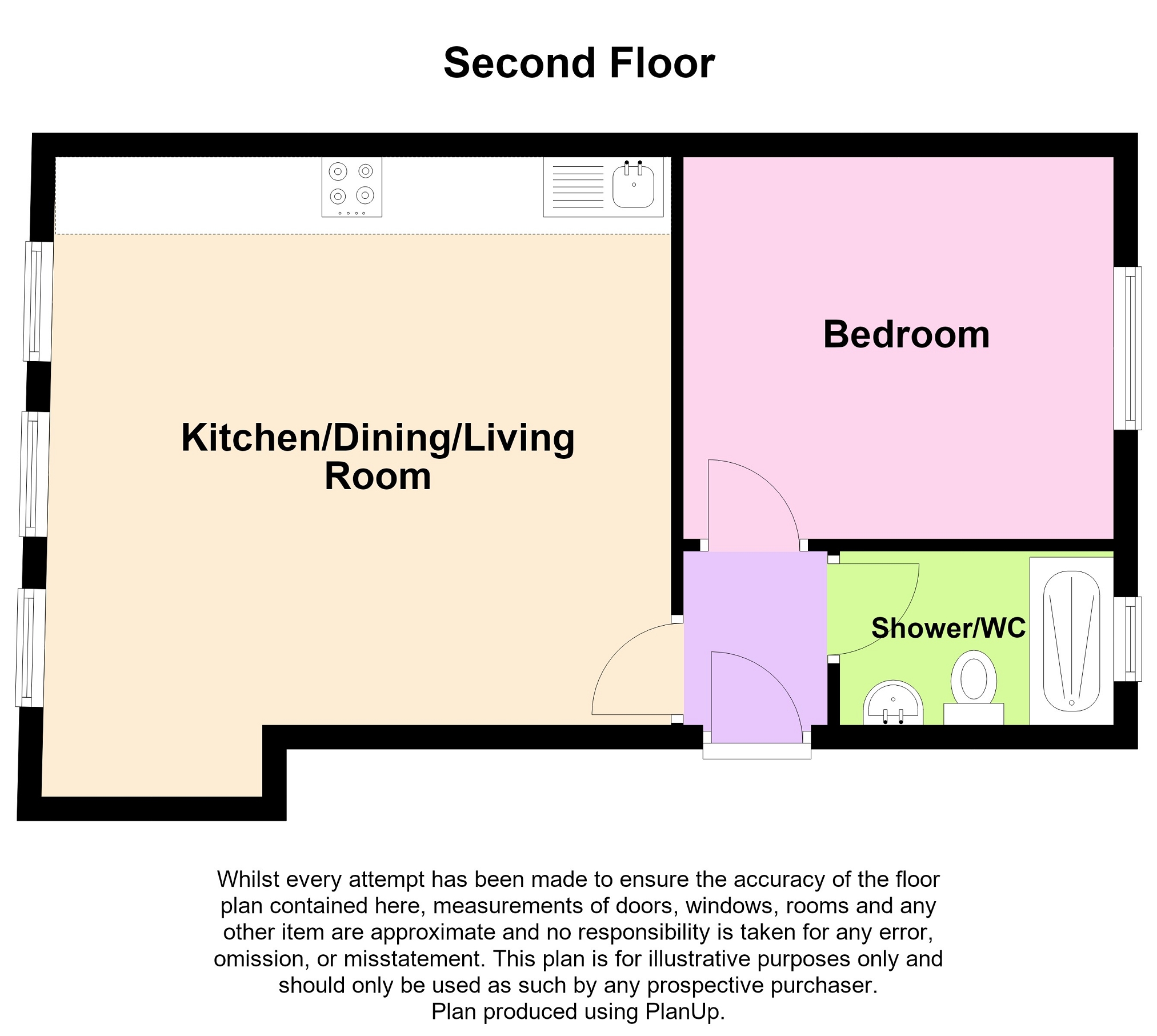 16a The Avenue, Highams Park floorplan