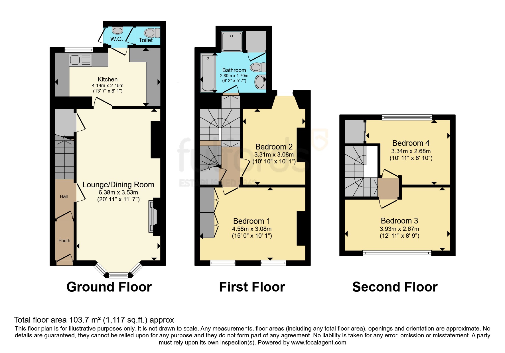155, Victoria Road, Devon floorplan