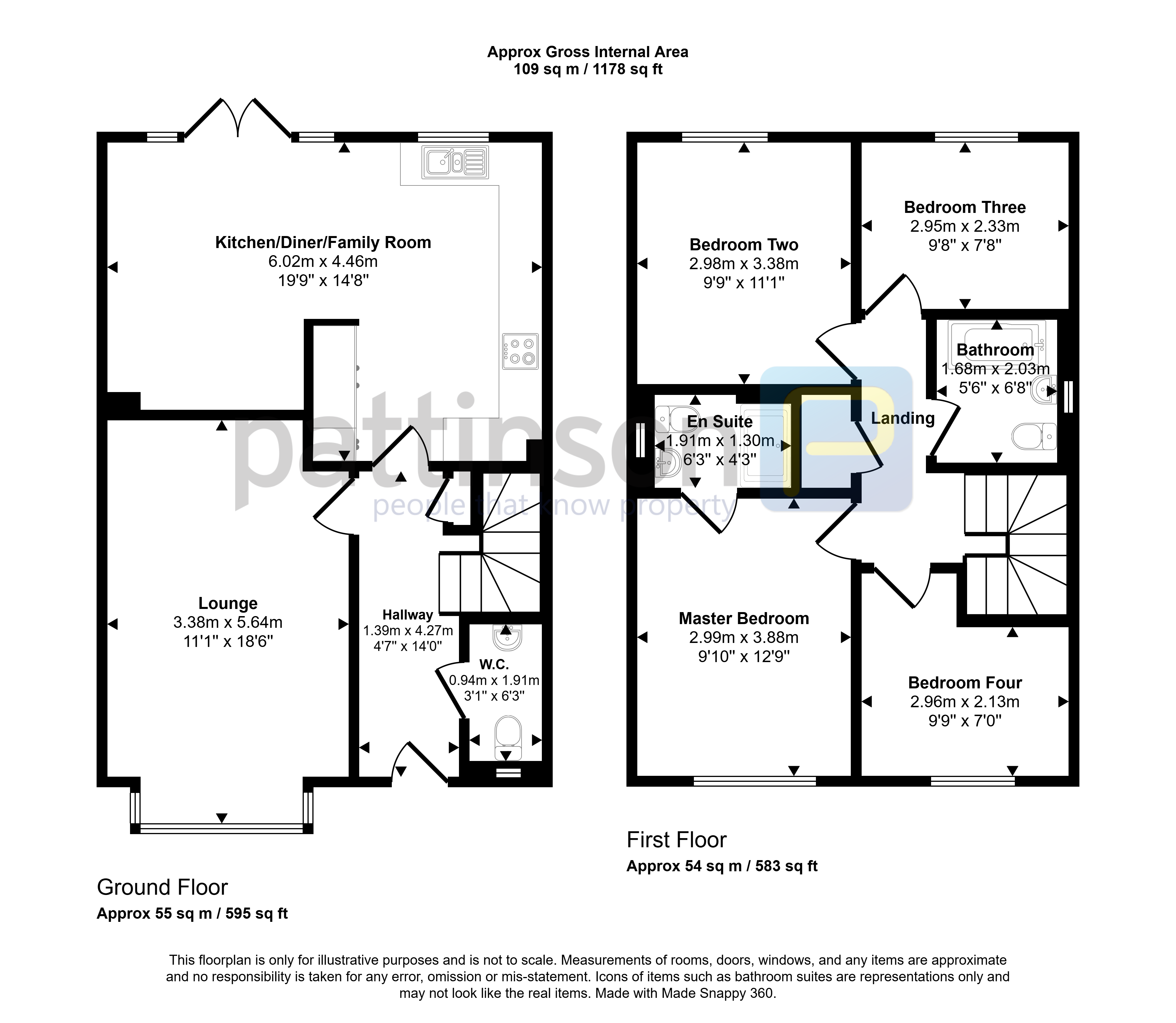 7, Harrison Crescent, Ashington floorplan