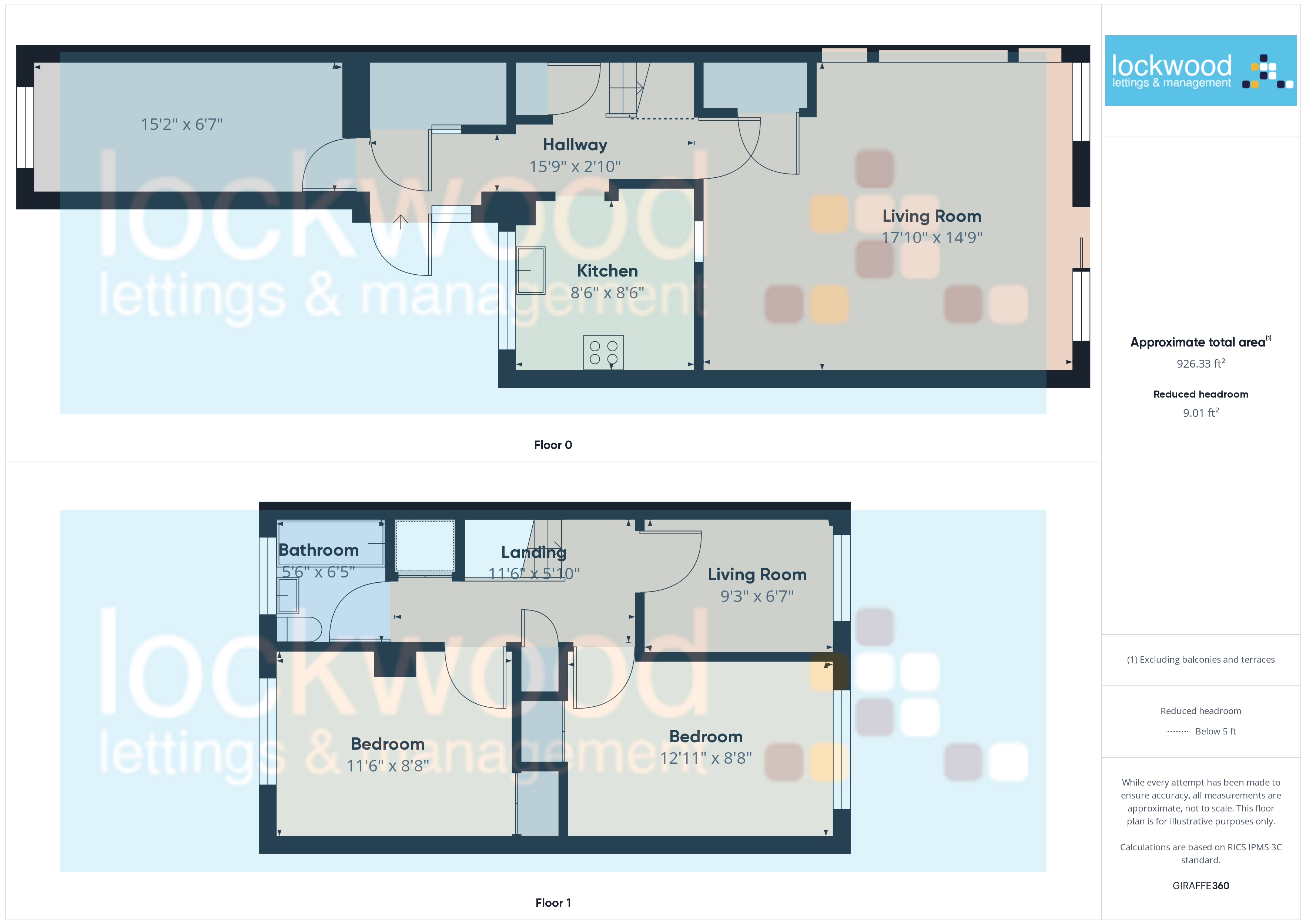 13, Roxburgh Close, Camberley floorplan