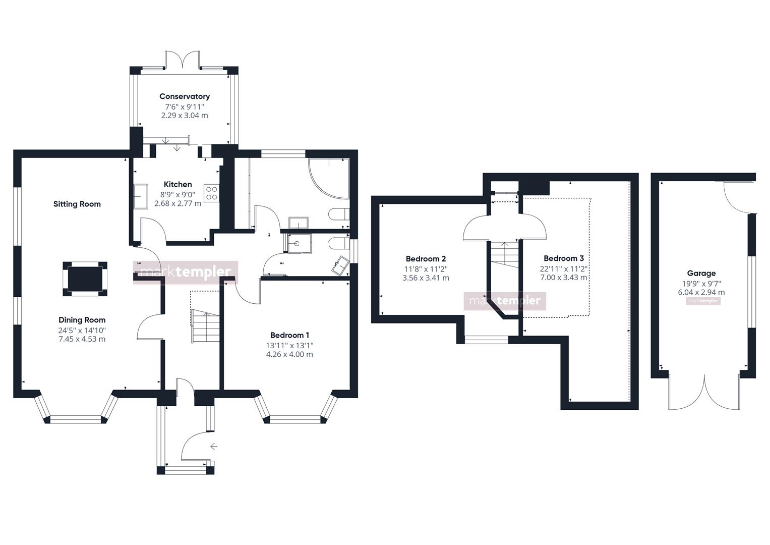6, Robin Lane, Clevedon floorplan