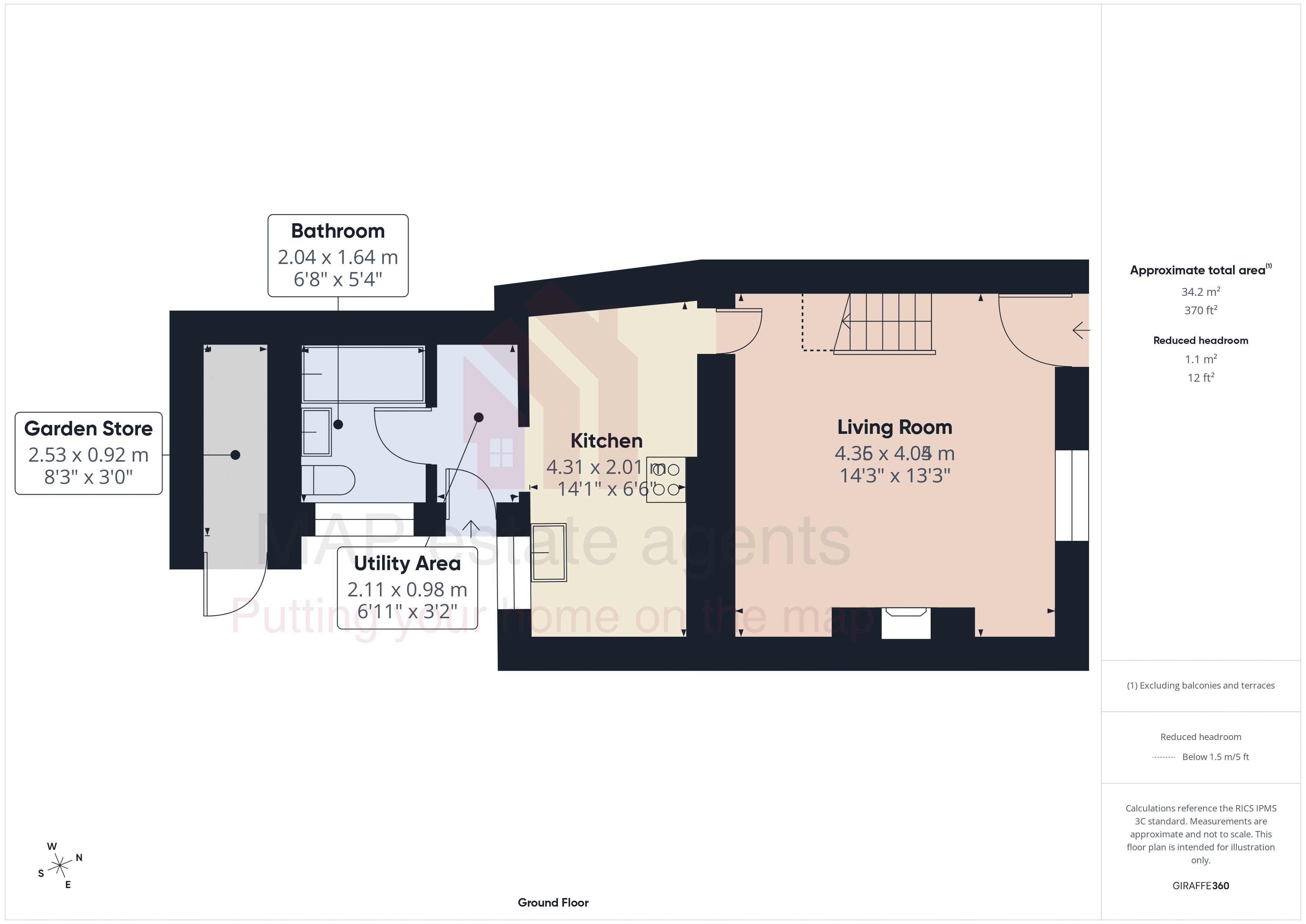 26, Chapel Road, Camborne floorplan