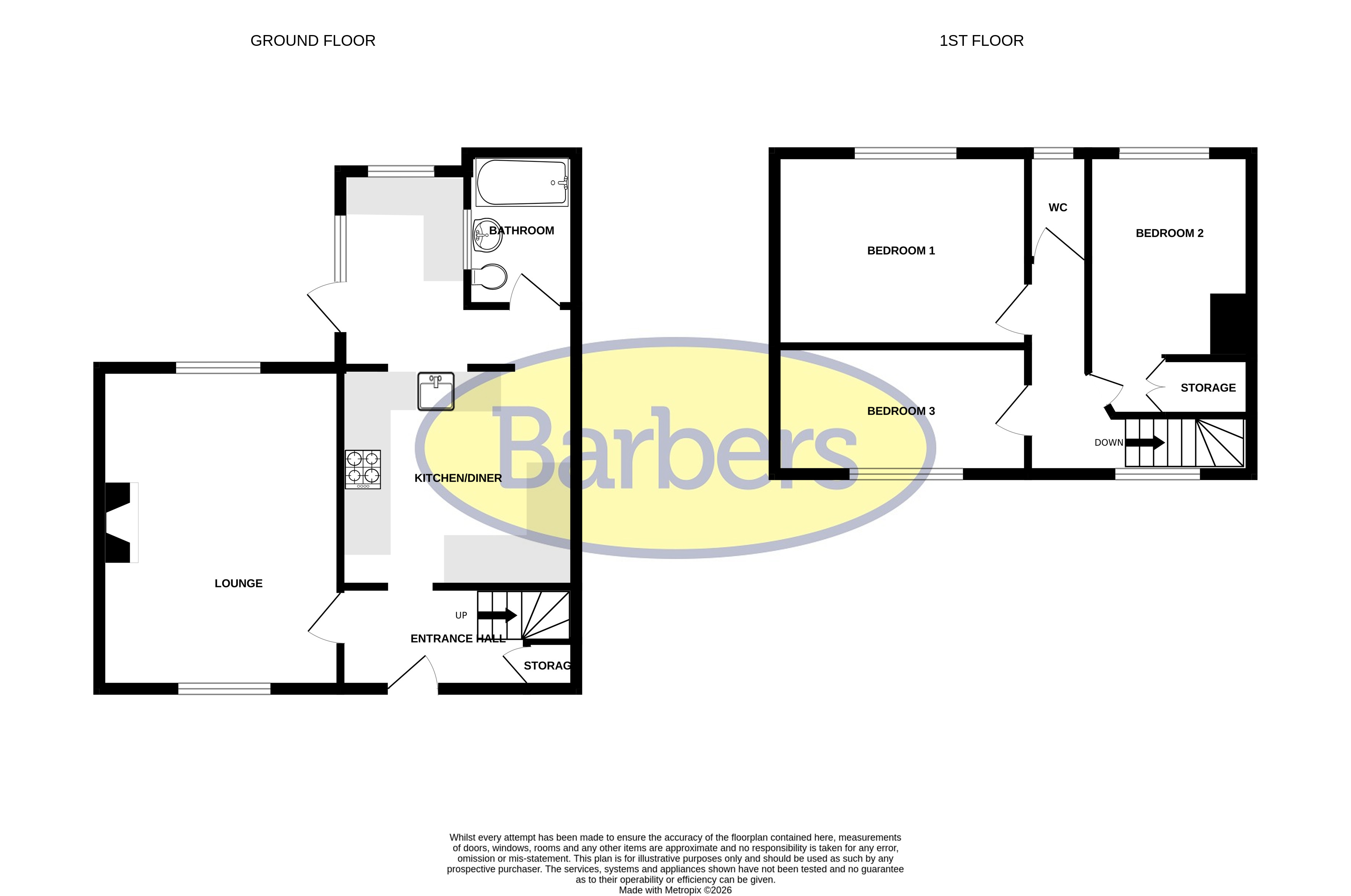 3, Witney Lane, Malpas floorplan
