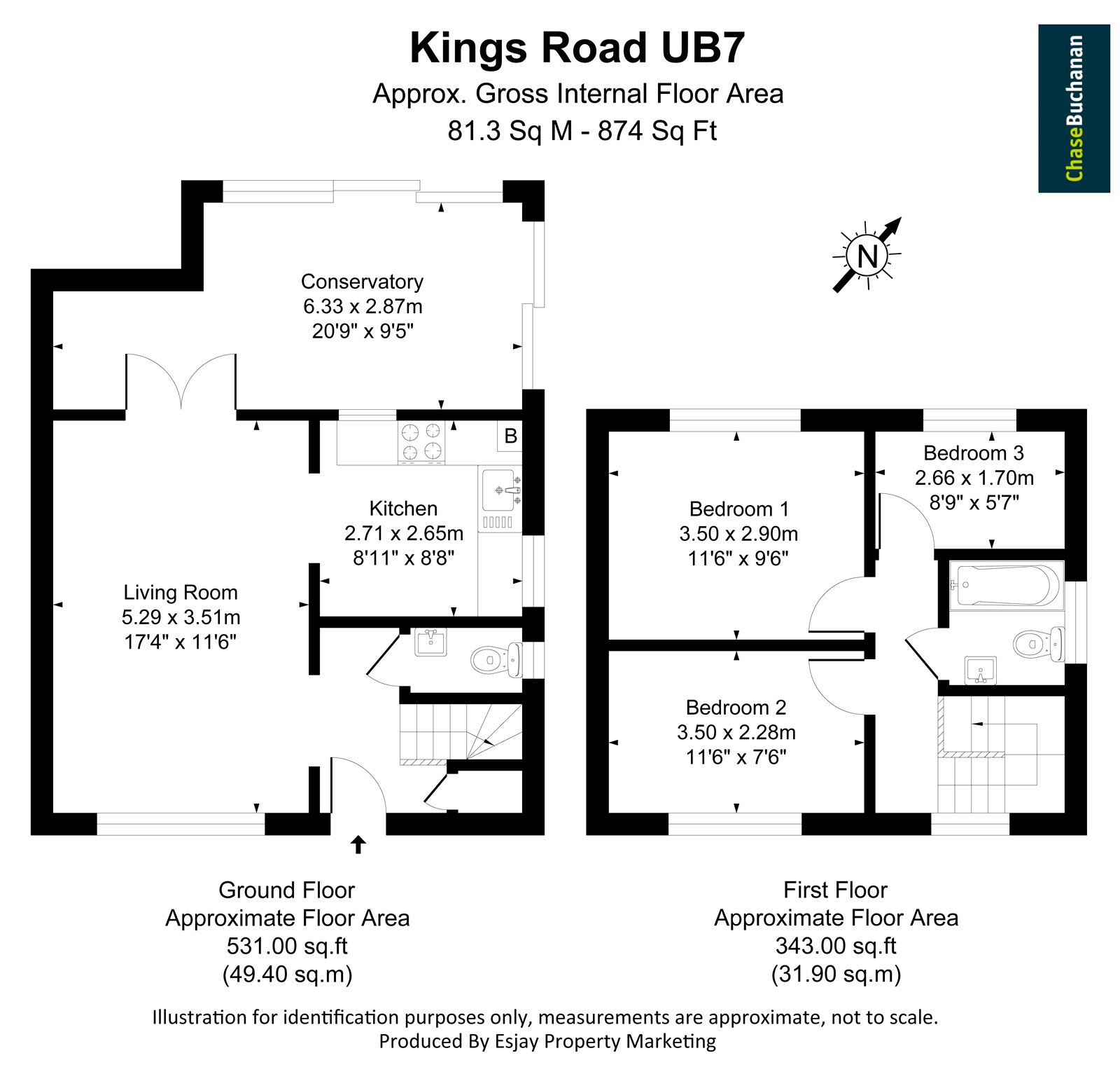 10a, Kings Road, West Drayton floorplan