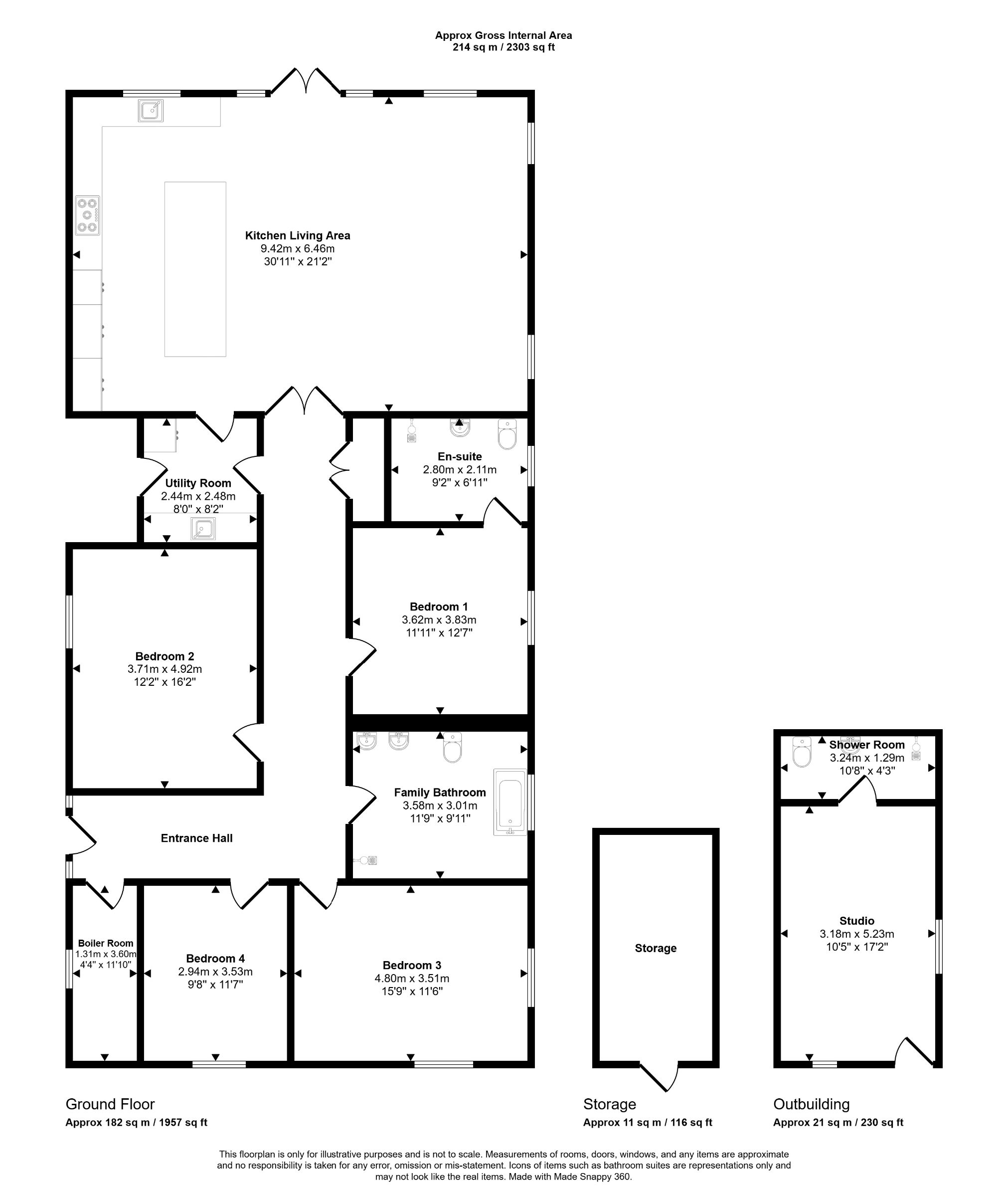29 West Street, Lingfield floorplan