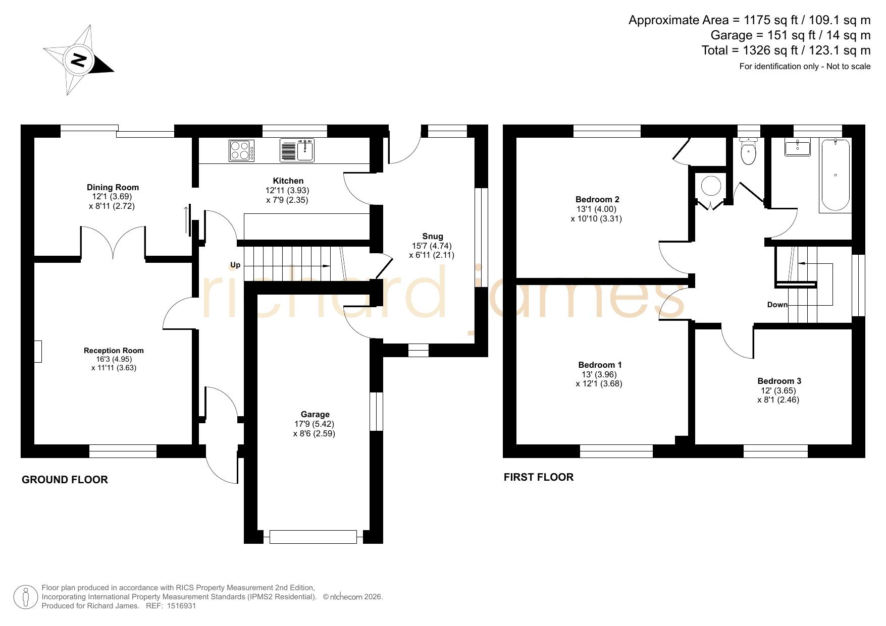 29, Crawley Avenue, Swindon floorplan